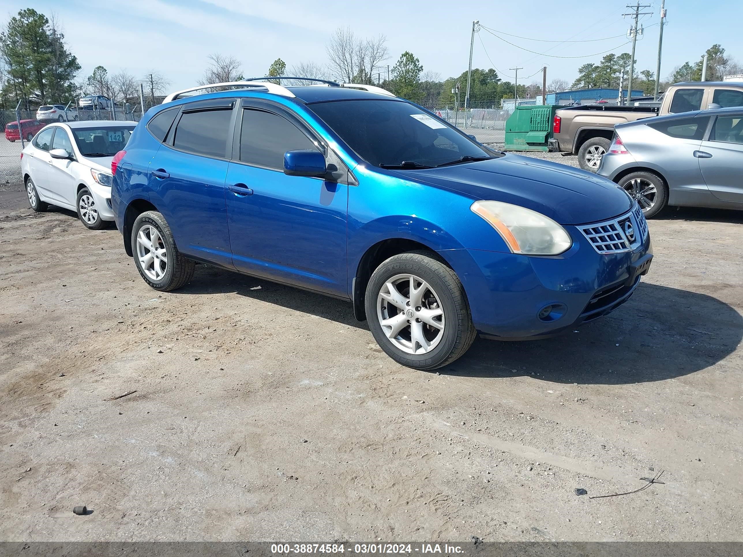 NISSAN ROGUE 2008 jn8as58v28w129494