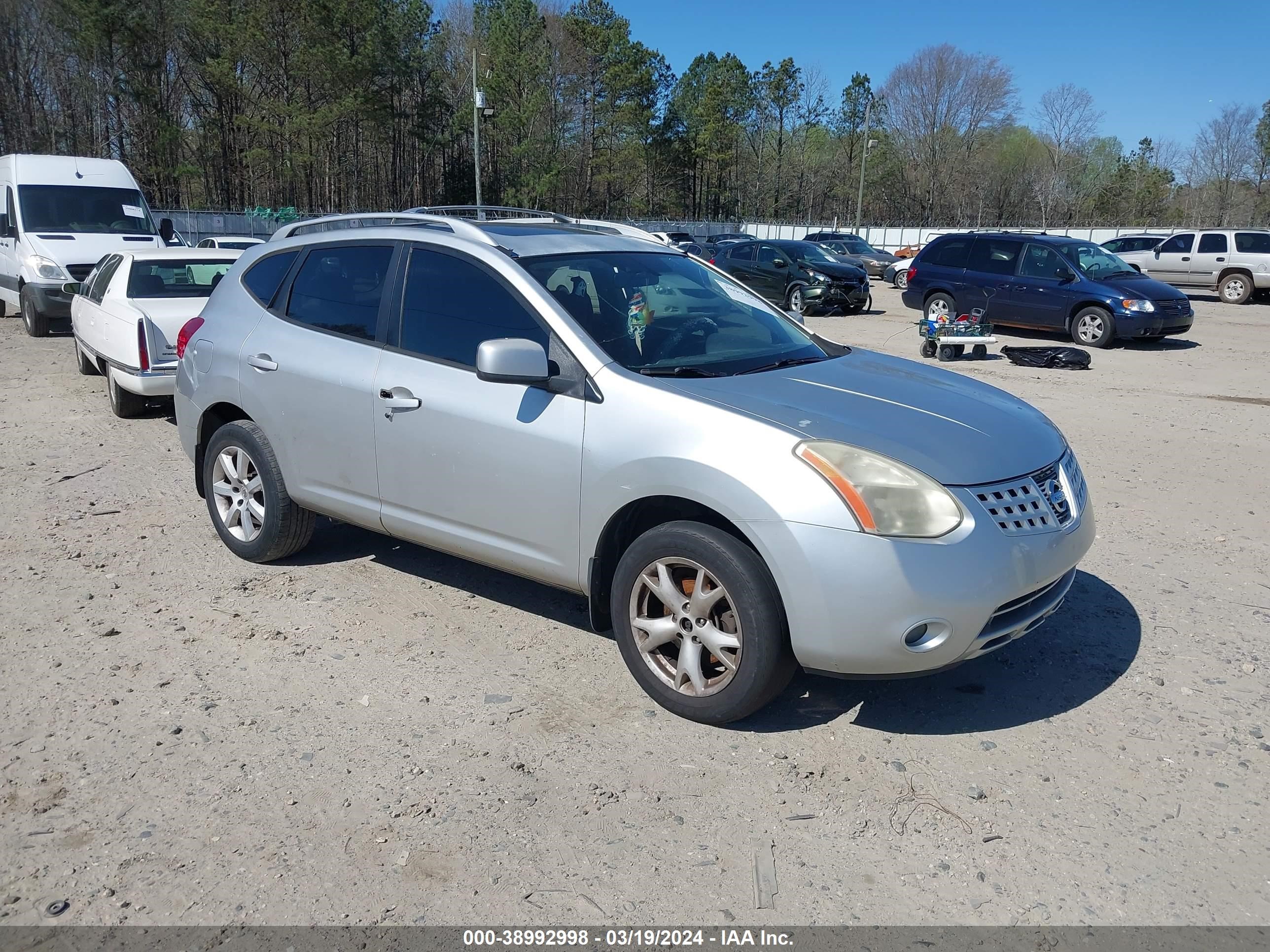 NISSAN ROGUE 2008 jn8as58v38w105706