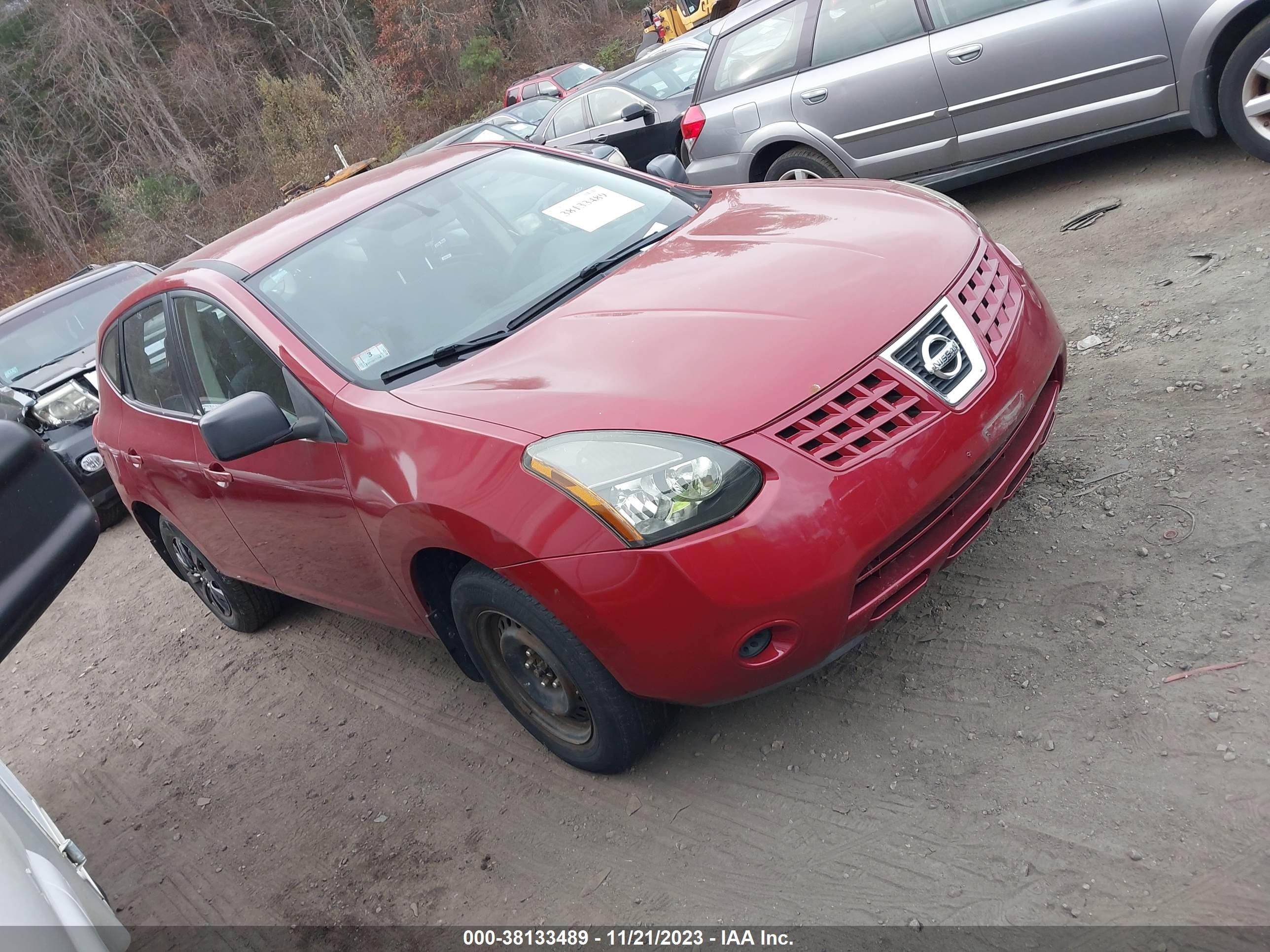 NISSAN ROGUE 2008 jn8as58v38w140925