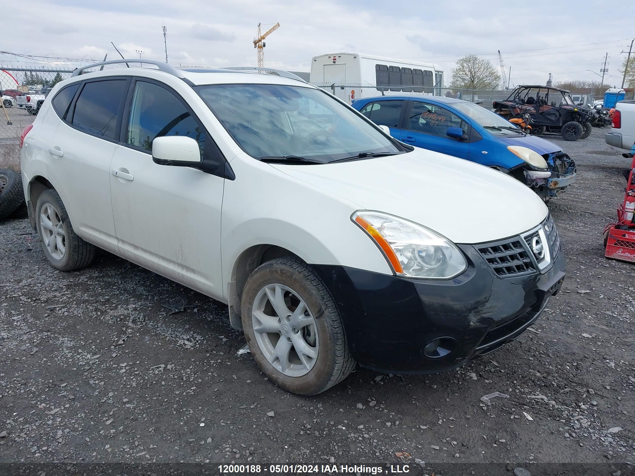 NISSAN ROGUE 2008 jn8as58v48w121543