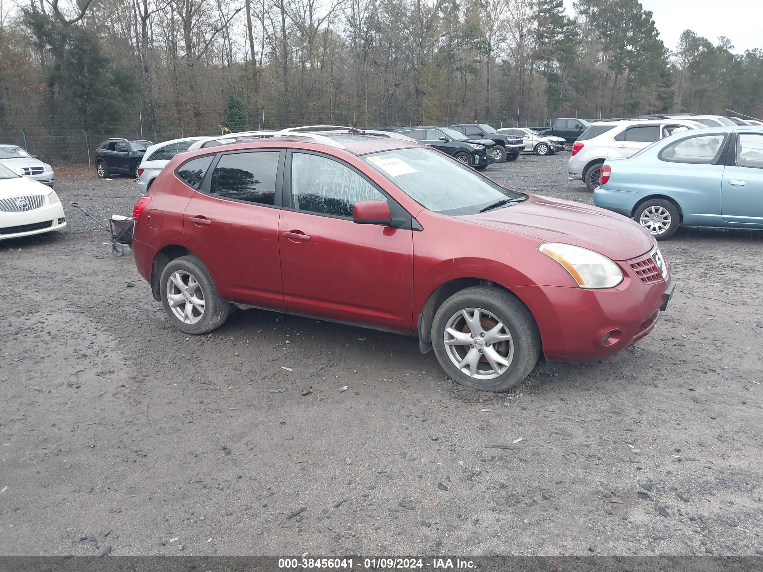 NISSAN ROGUE 2008 jn8as58v48w127911