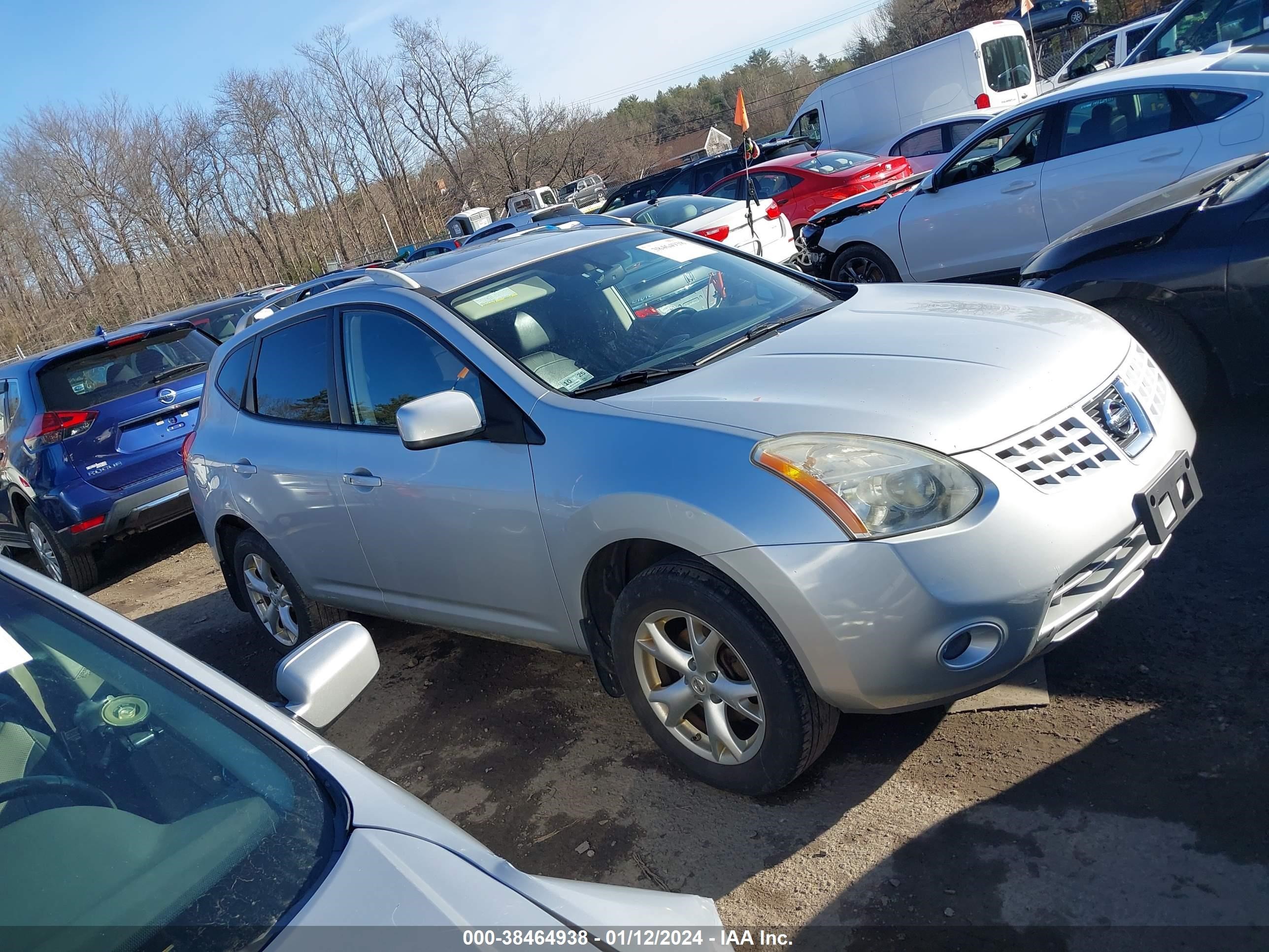 NISSAN ROGUE 2008 jn8as58v58w120935