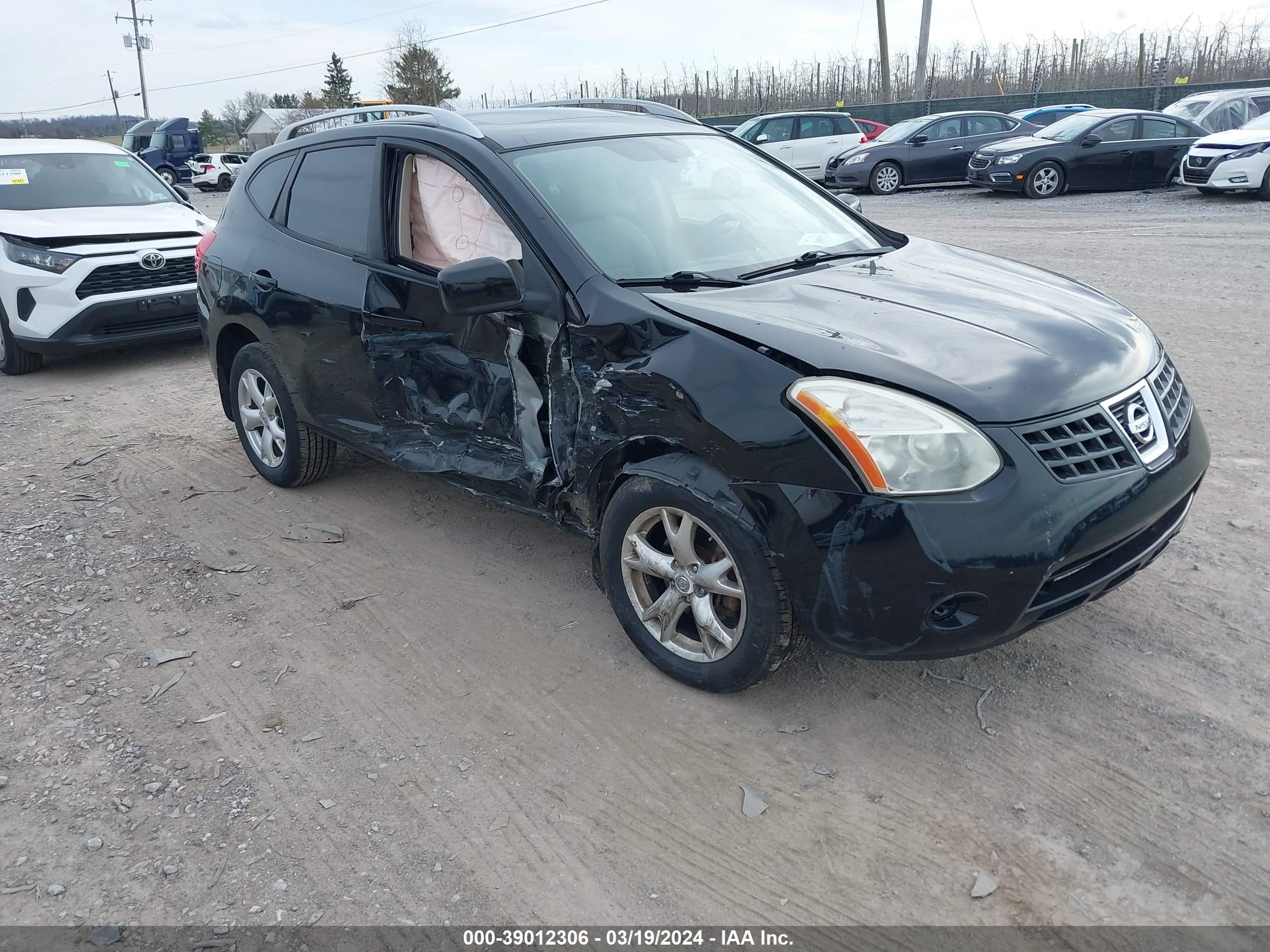 NISSAN ROGUE 2008 jn8as58v58w402055