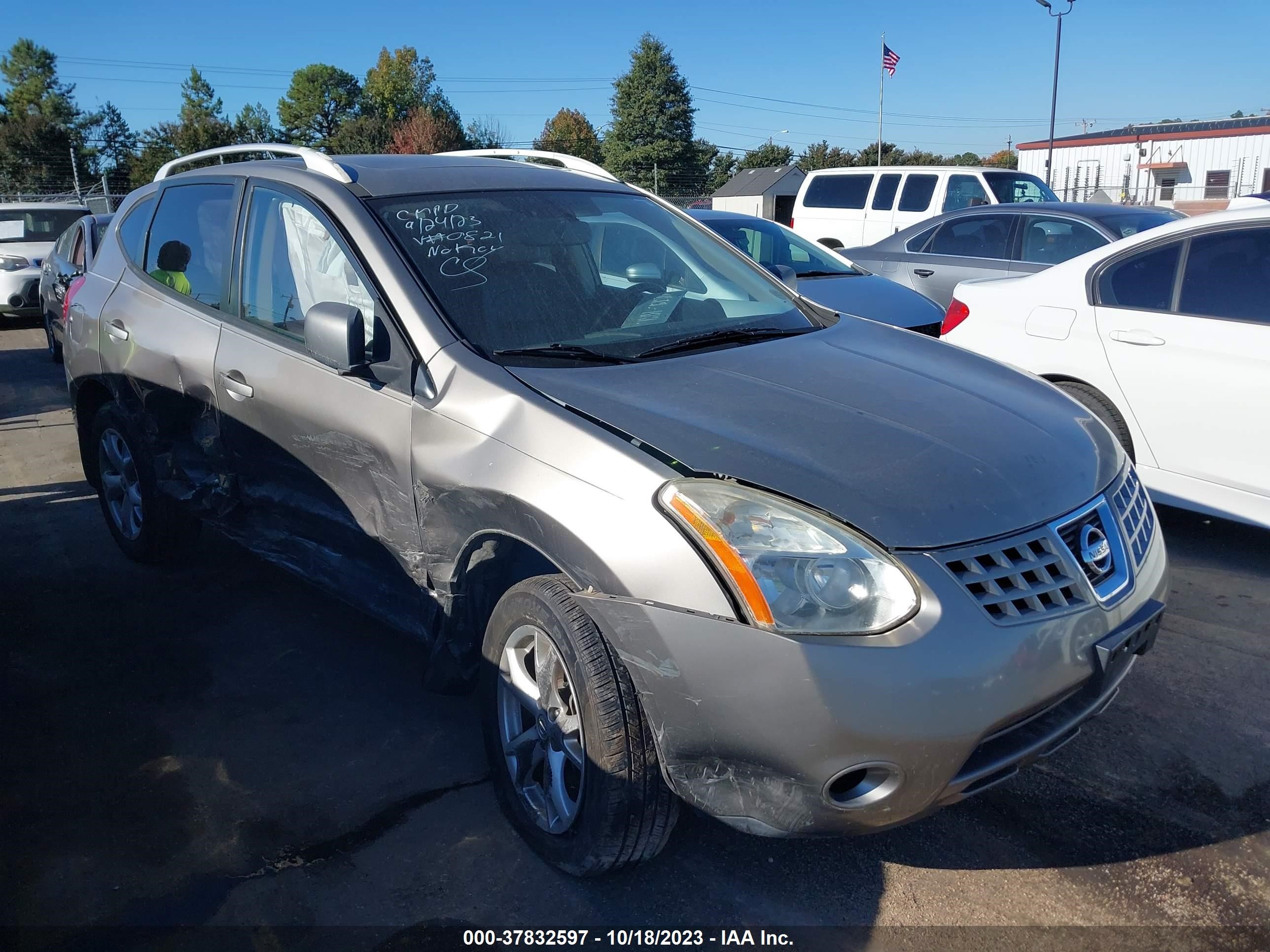 NISSAN ROGUE 2008 jn8as58v58w410821