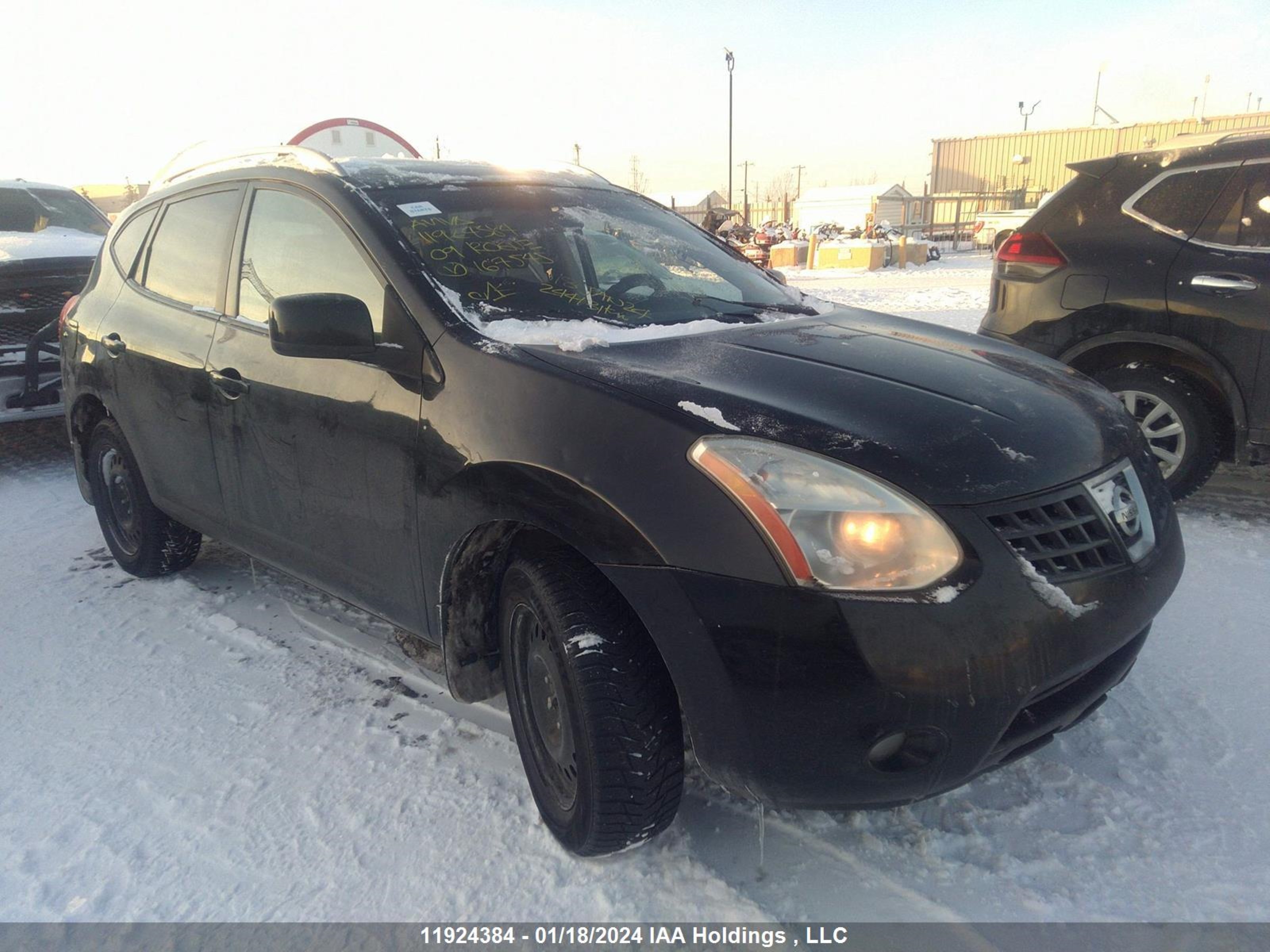 NISSAN ROGUE 2009 jn8as58v59w167545