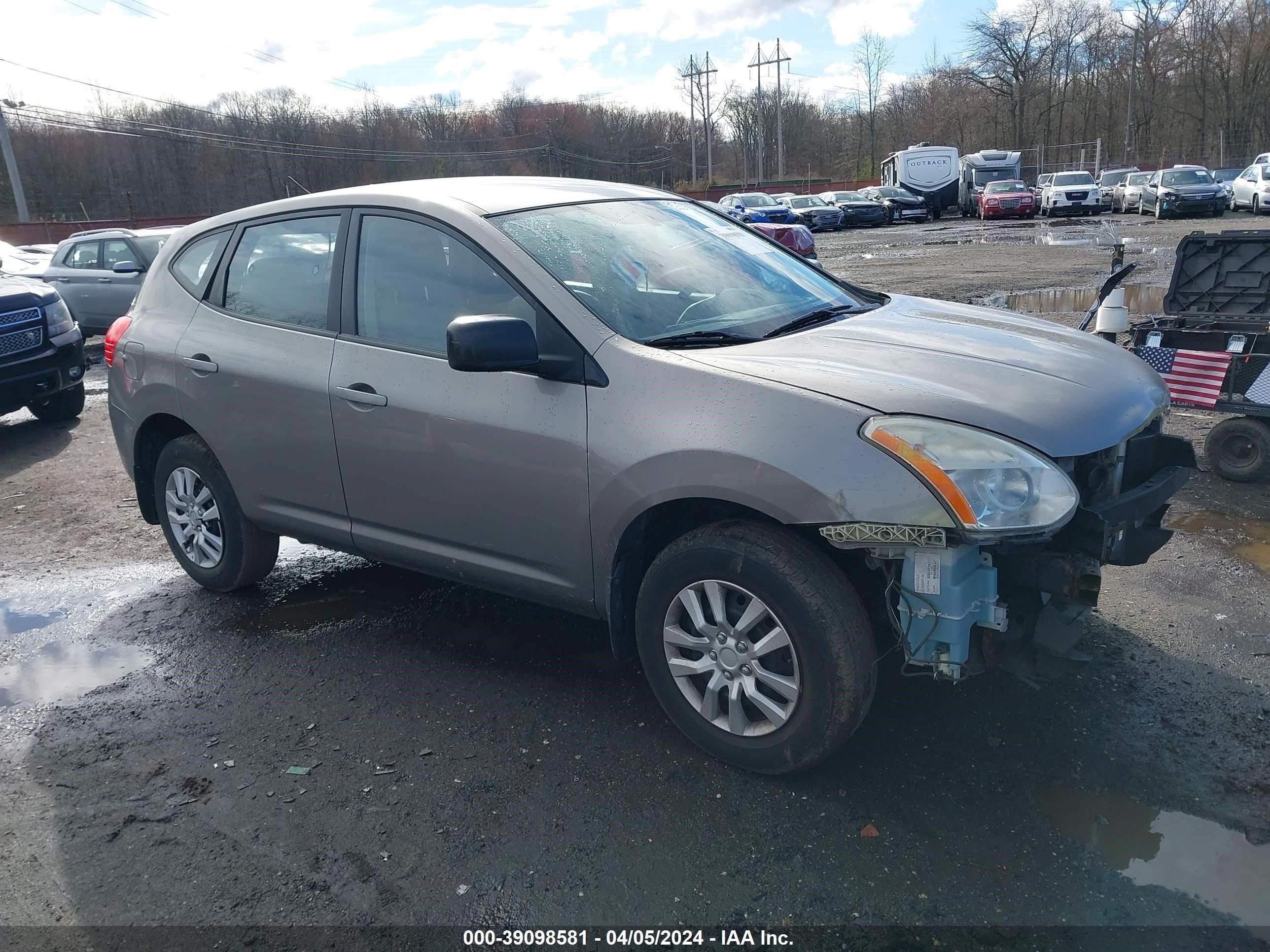 NISSAN ROGUE 2008 jn8as58v68w137159