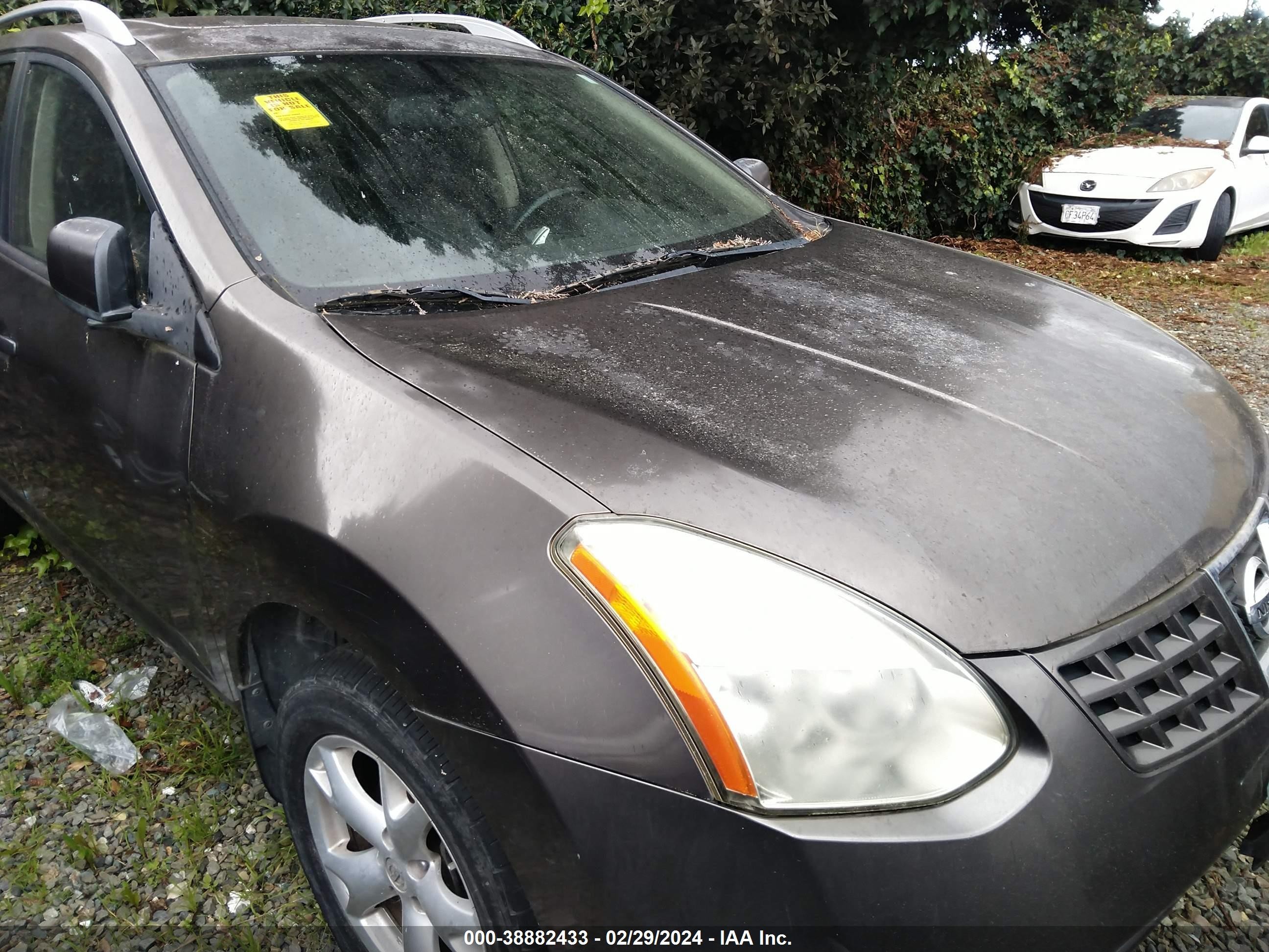 NISSAN ROGUE 2008 jn8as58v68w145357