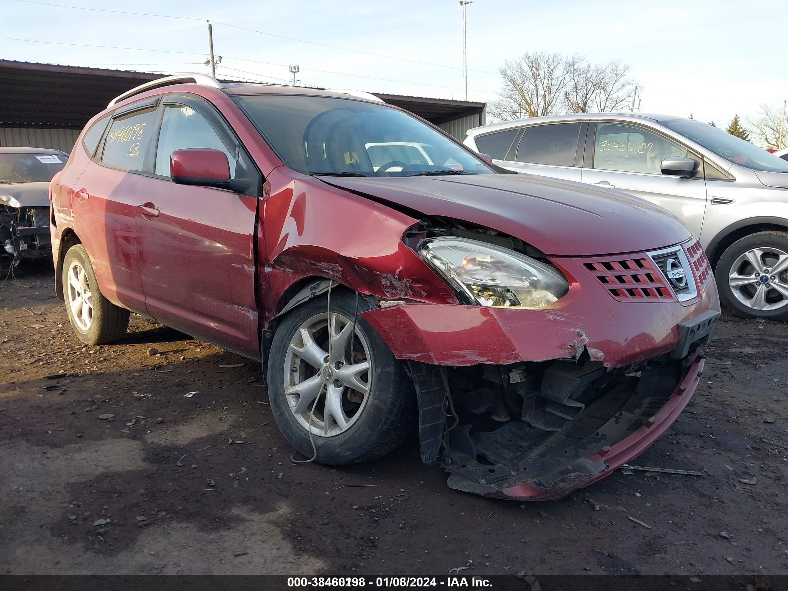 NISSAN ROGUE 2009 jn8as58v69w193457