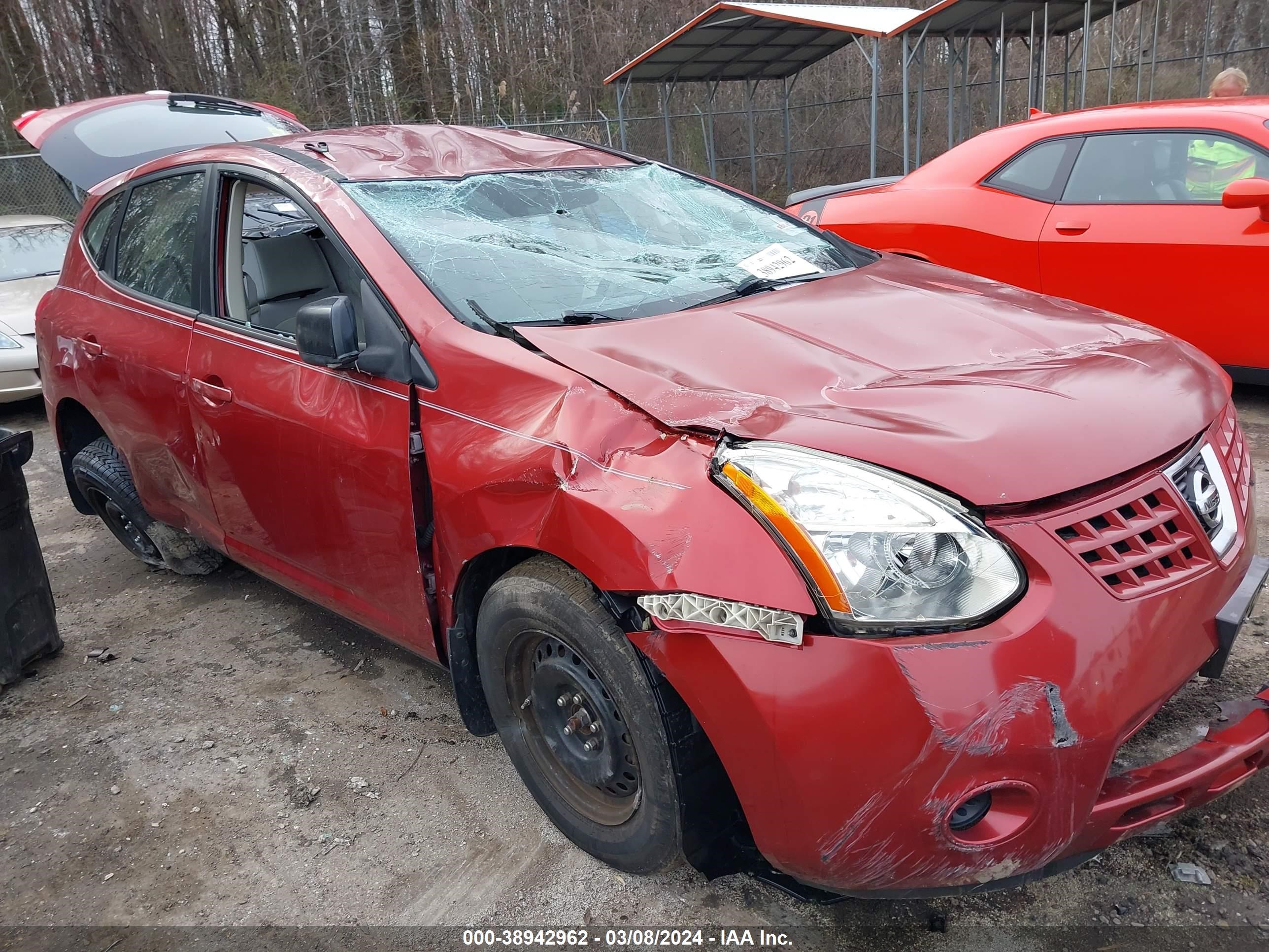 NISSAN ROGUE 2008 jn8as58v78w138479