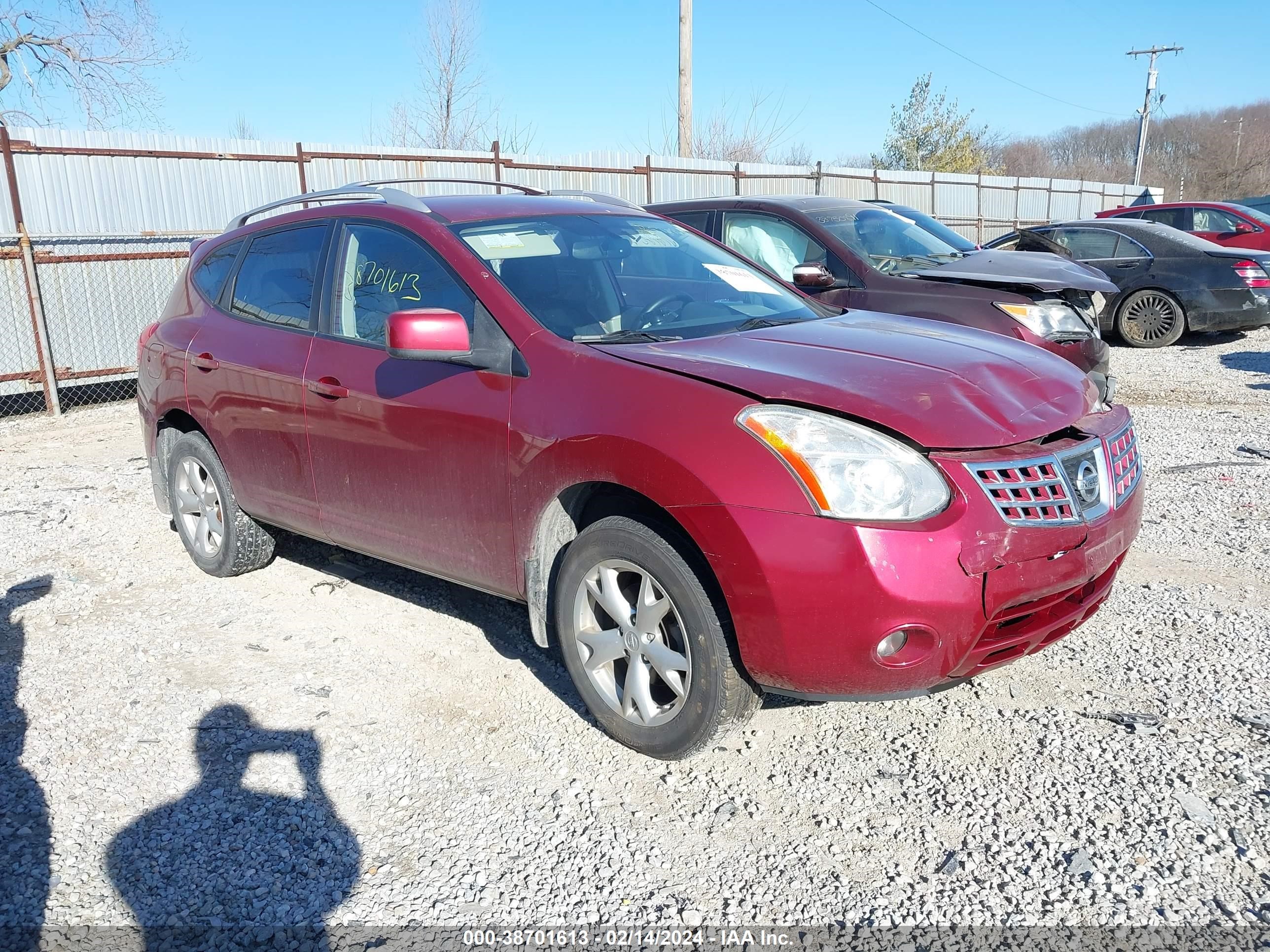 NISSAN ROGUE 2009 jn8as58v79w181091