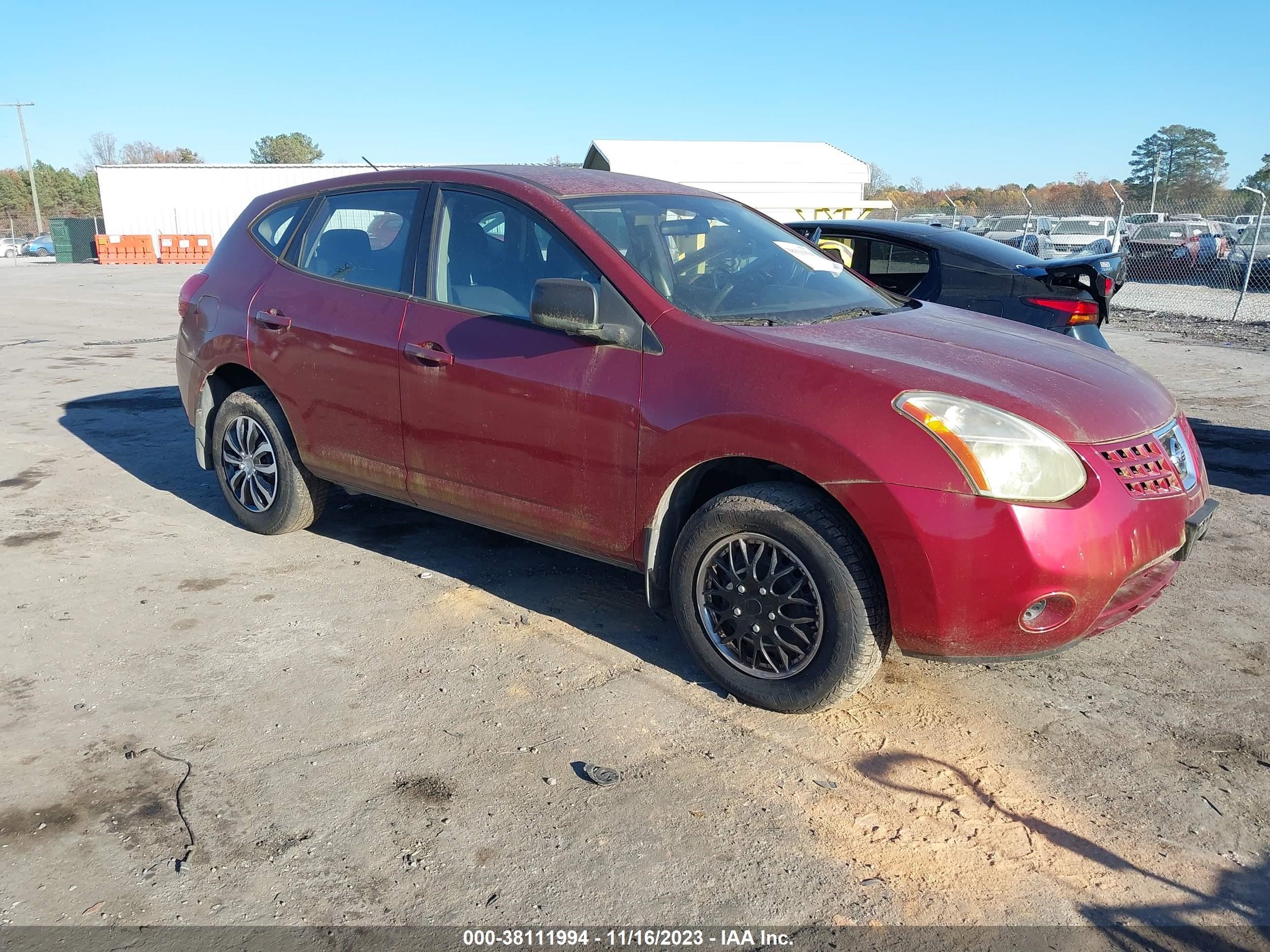 NISSAN ROGUE 2009 jn8as58v79w181348