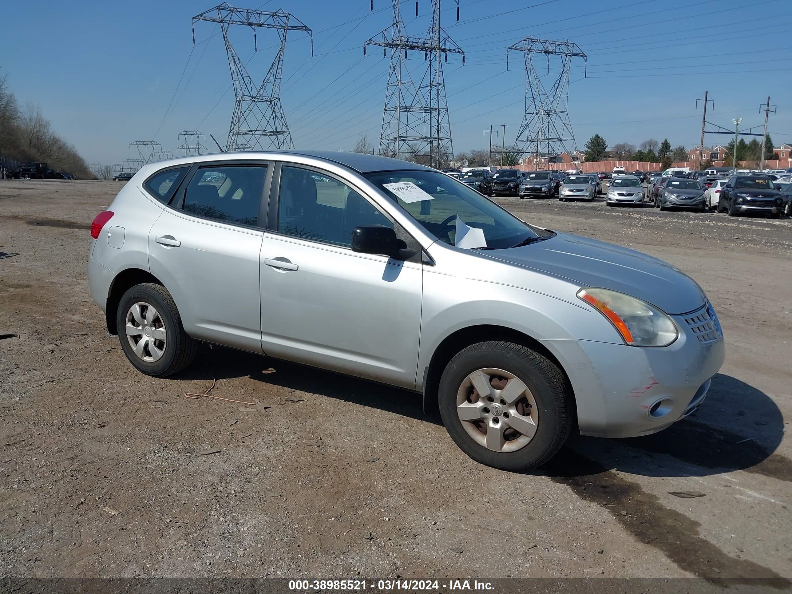 NISSAN ROGUE S 2009 jn8as58v79w193130