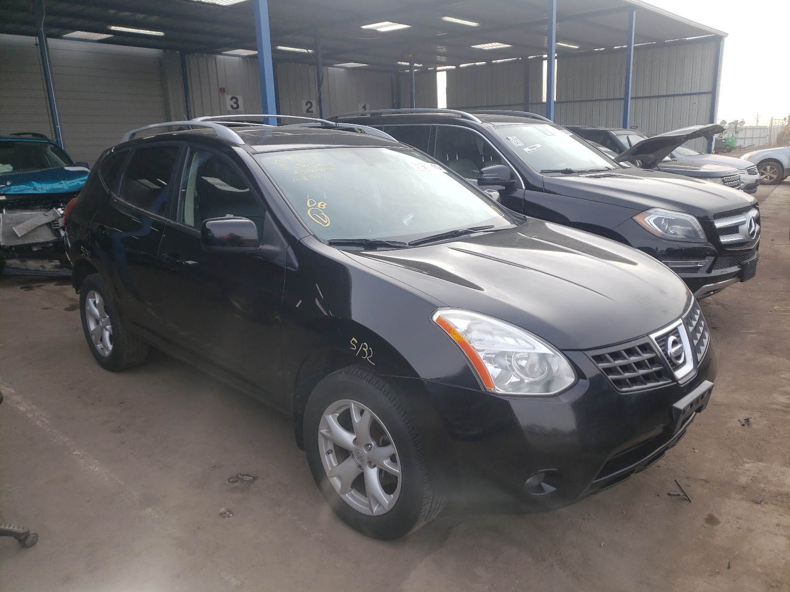 NISSAN ROGUE S 2008 jn8as58v98w111526