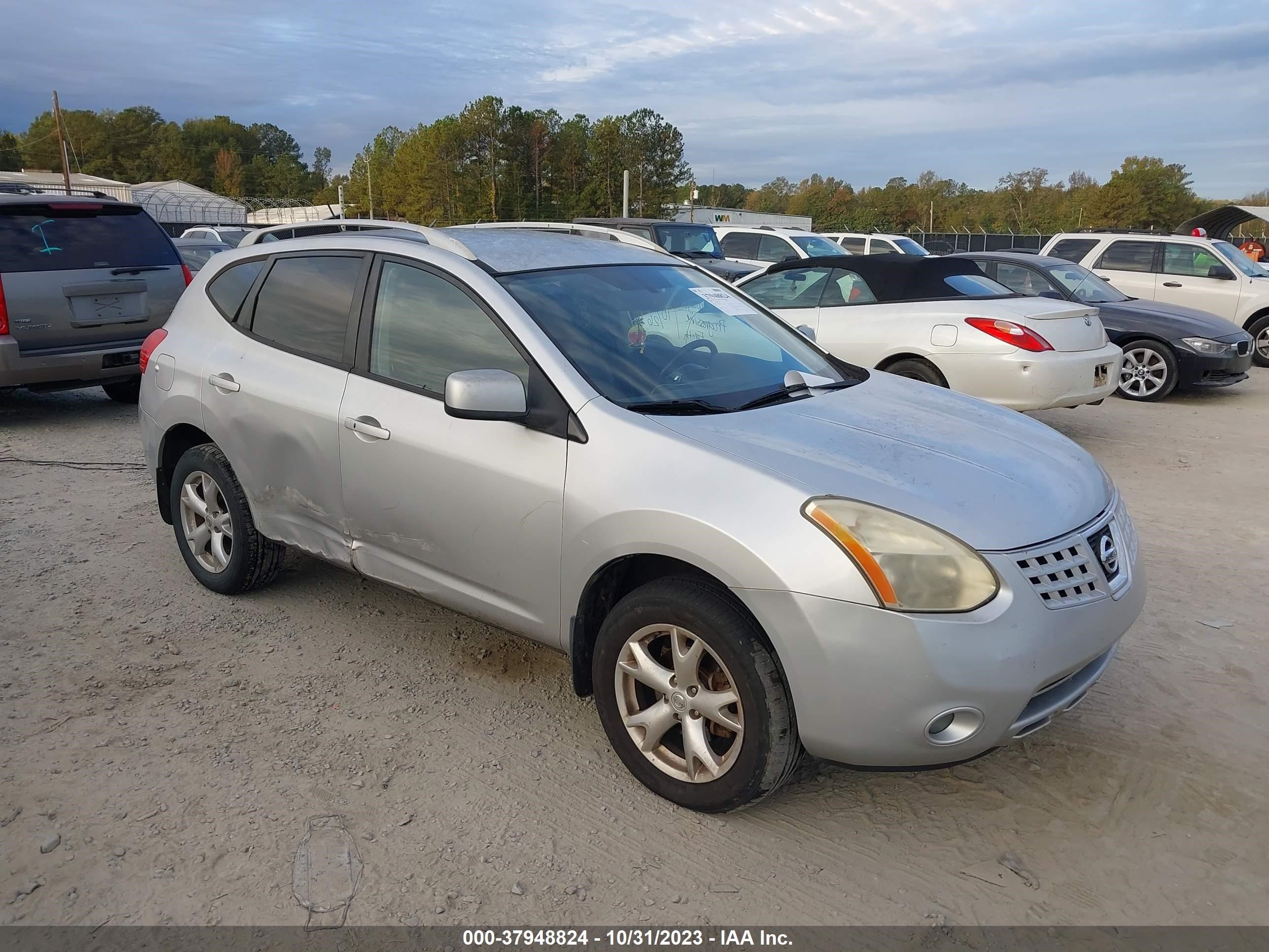 NISSAN ROGUE 2008 jn8as58v98w147975