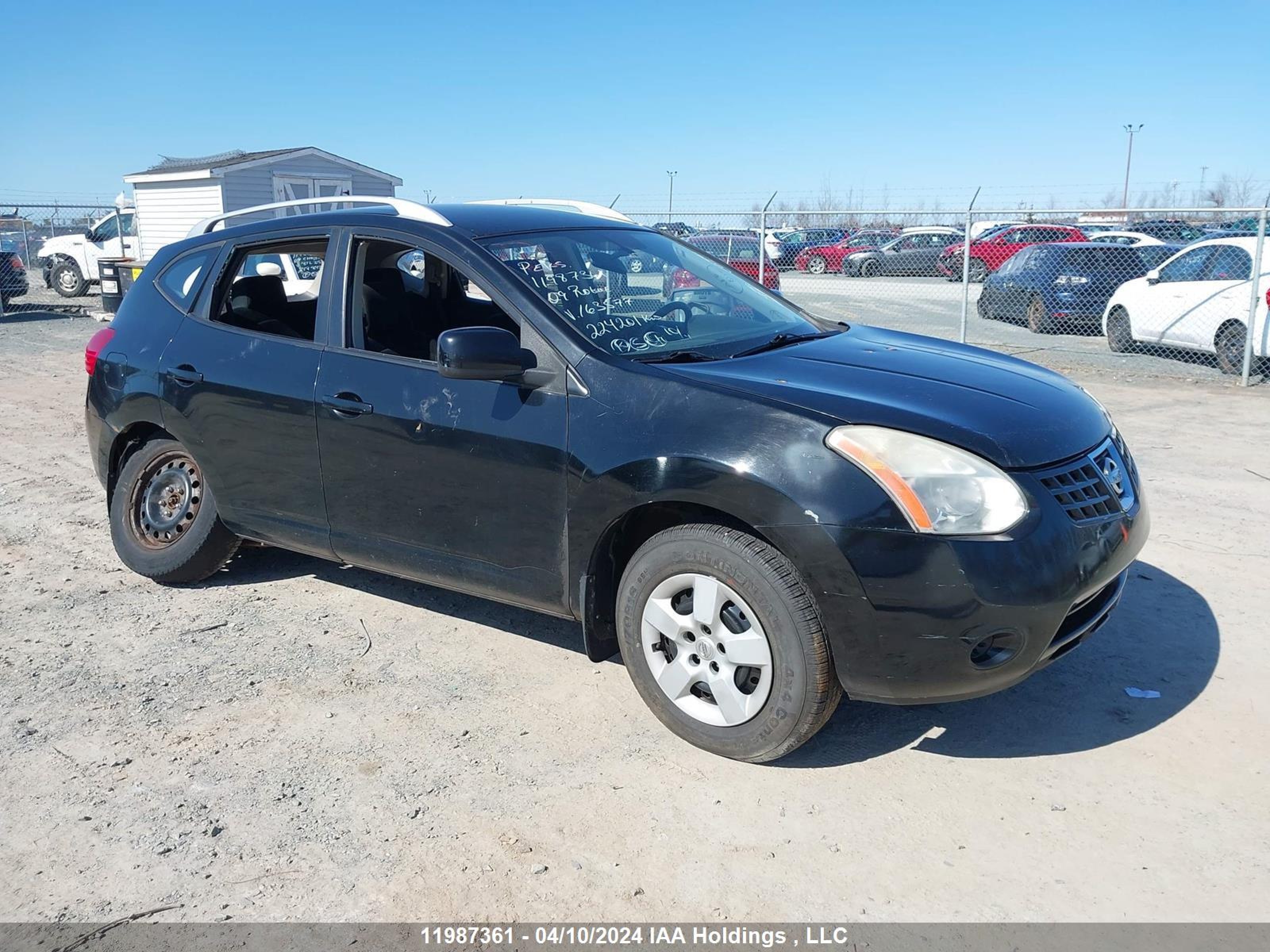 NISSAN ROGUE 2009 jn8as58v99w163577