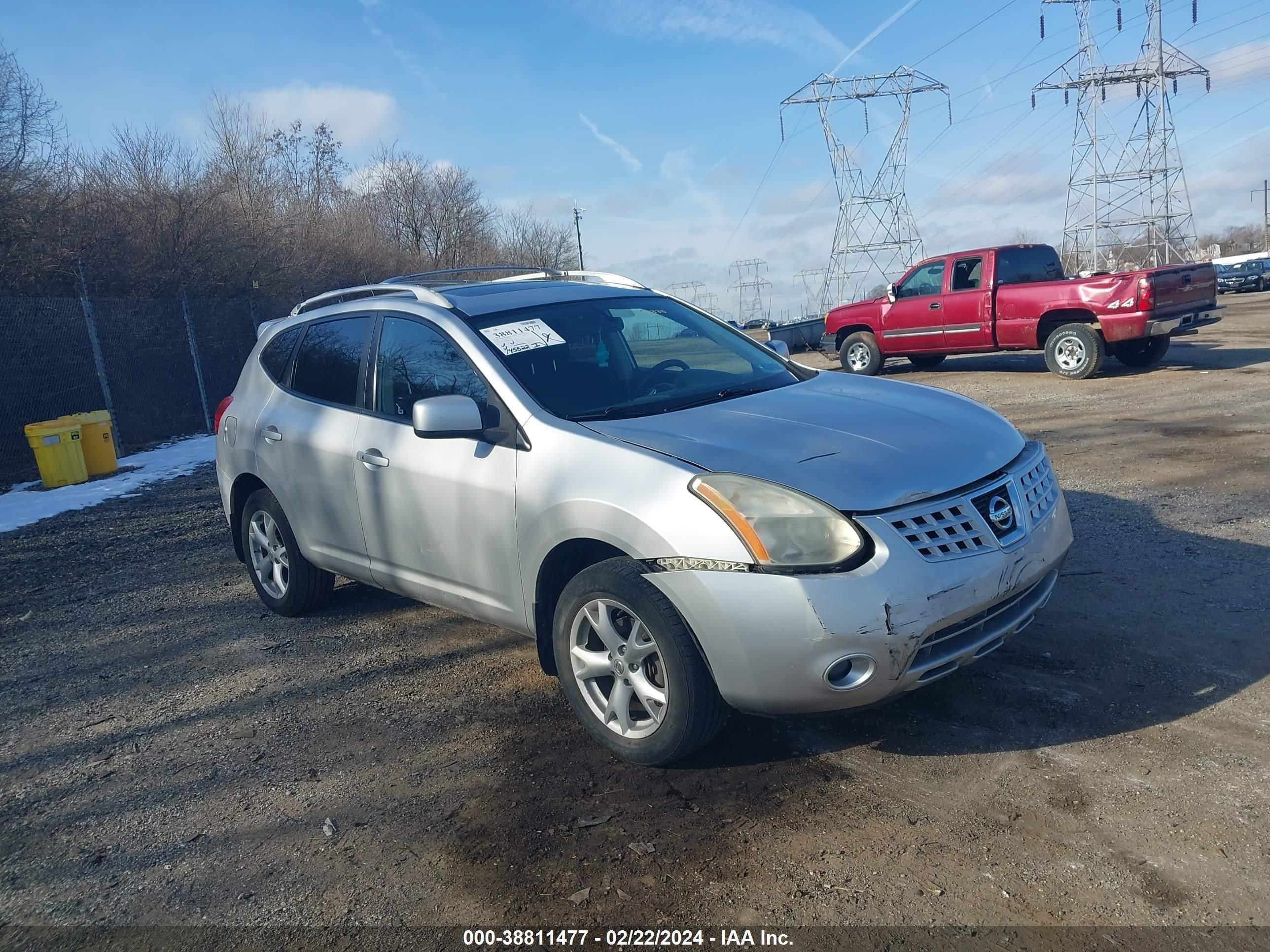 NISSAN ROGUE 2008 jn8as58vx8w117335