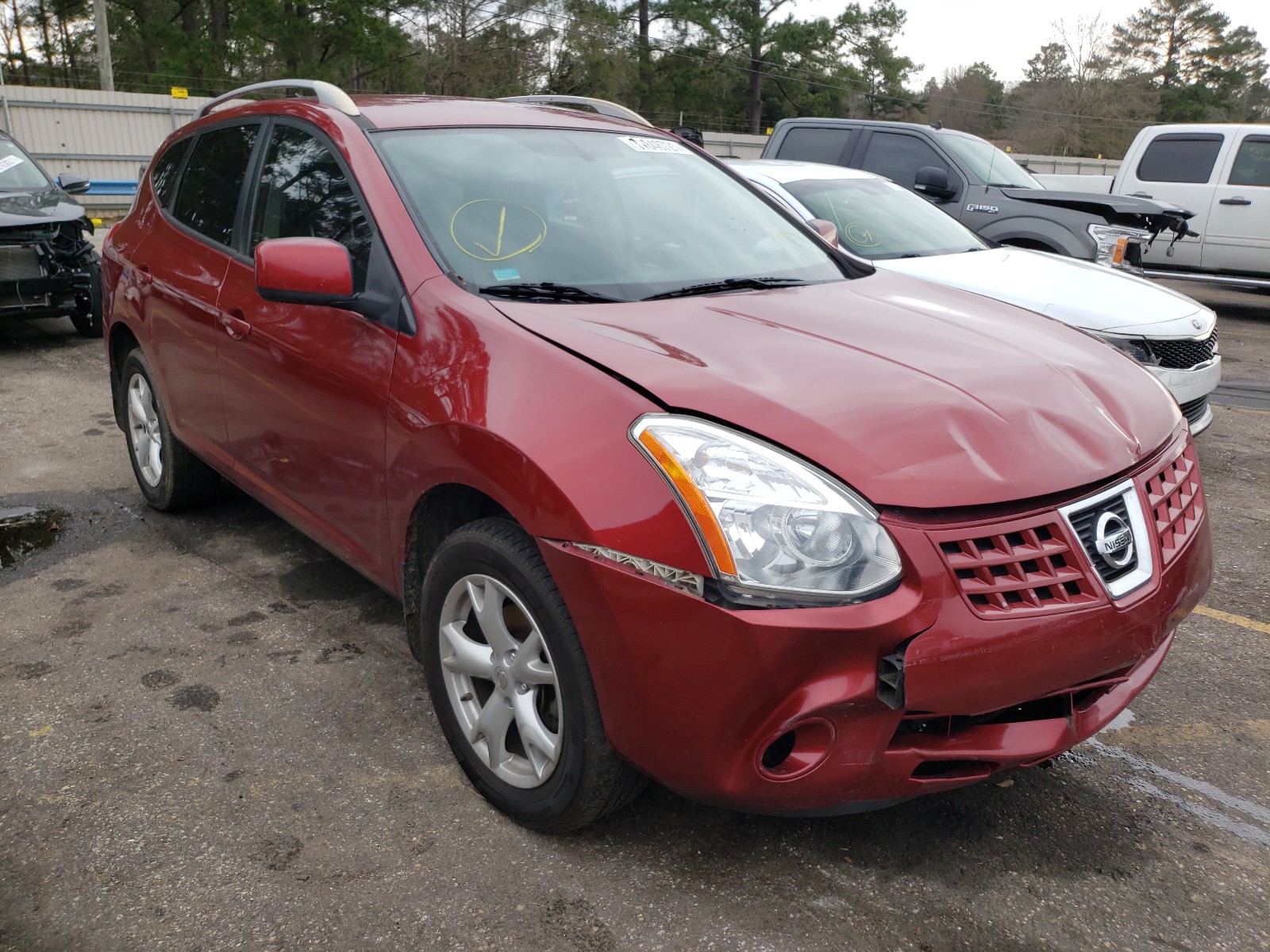 NISSAN ROGUE S 2008 jn8as58vx8w129551