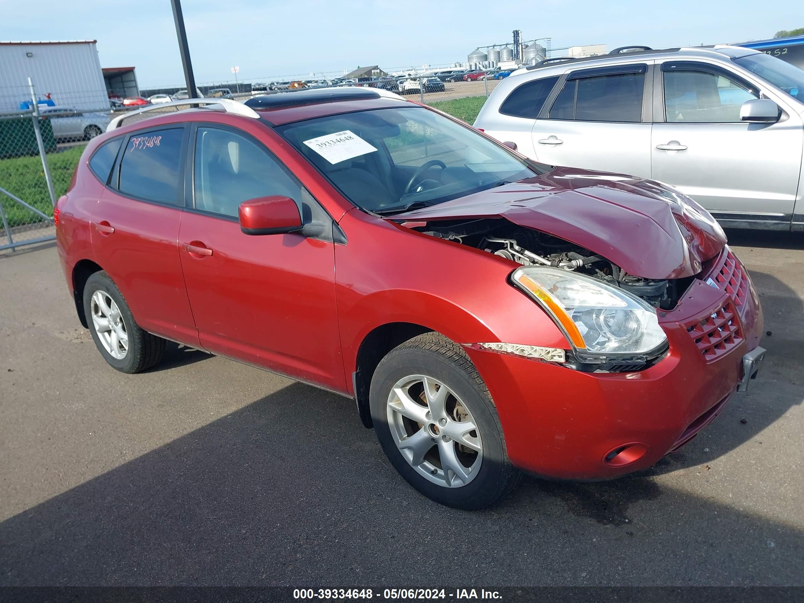 NISSAN ROGUE 2008 jn8as58vx8w135494