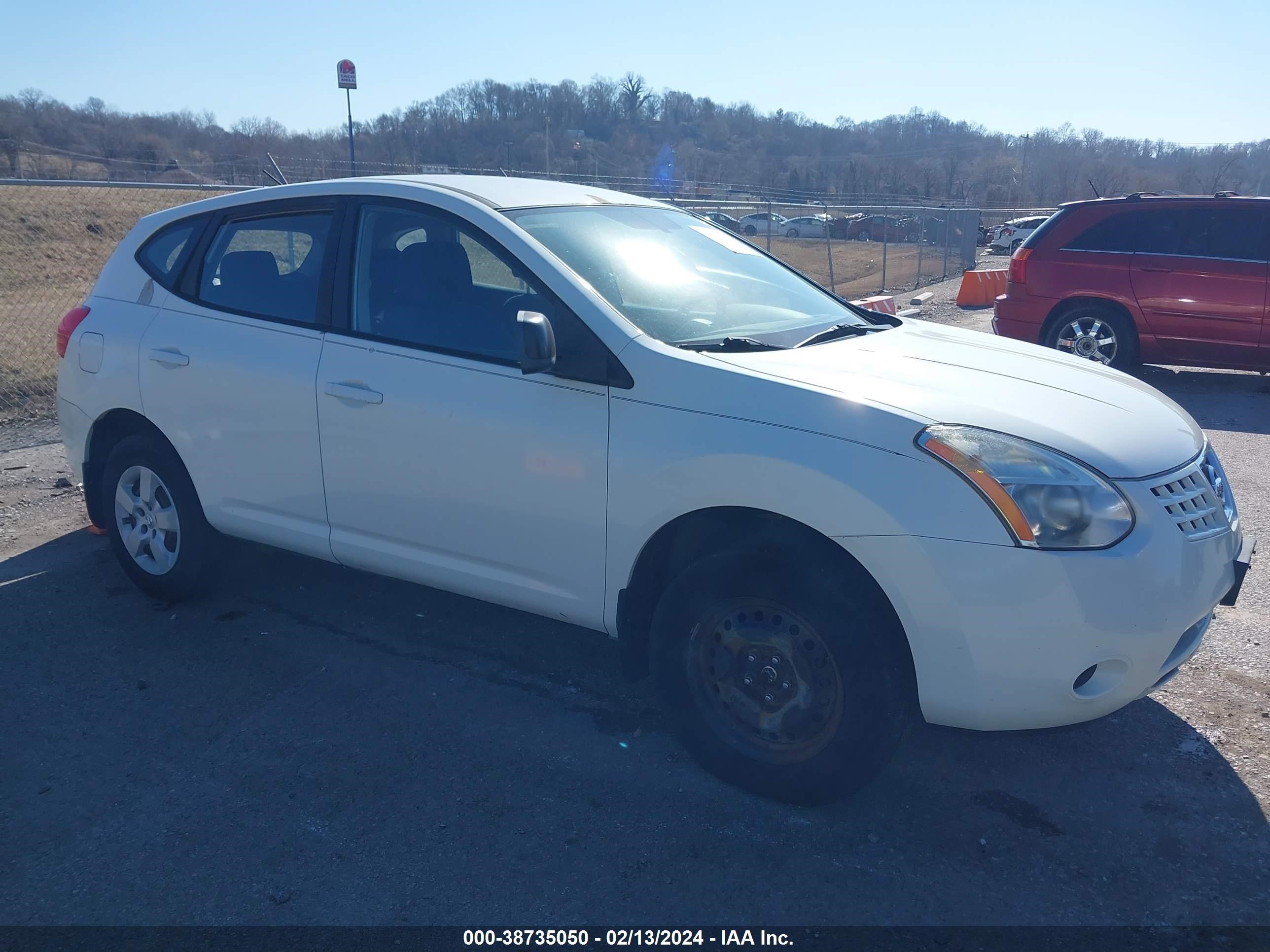 NISSAN ROGUE 2008 jn8as58vx8w407820