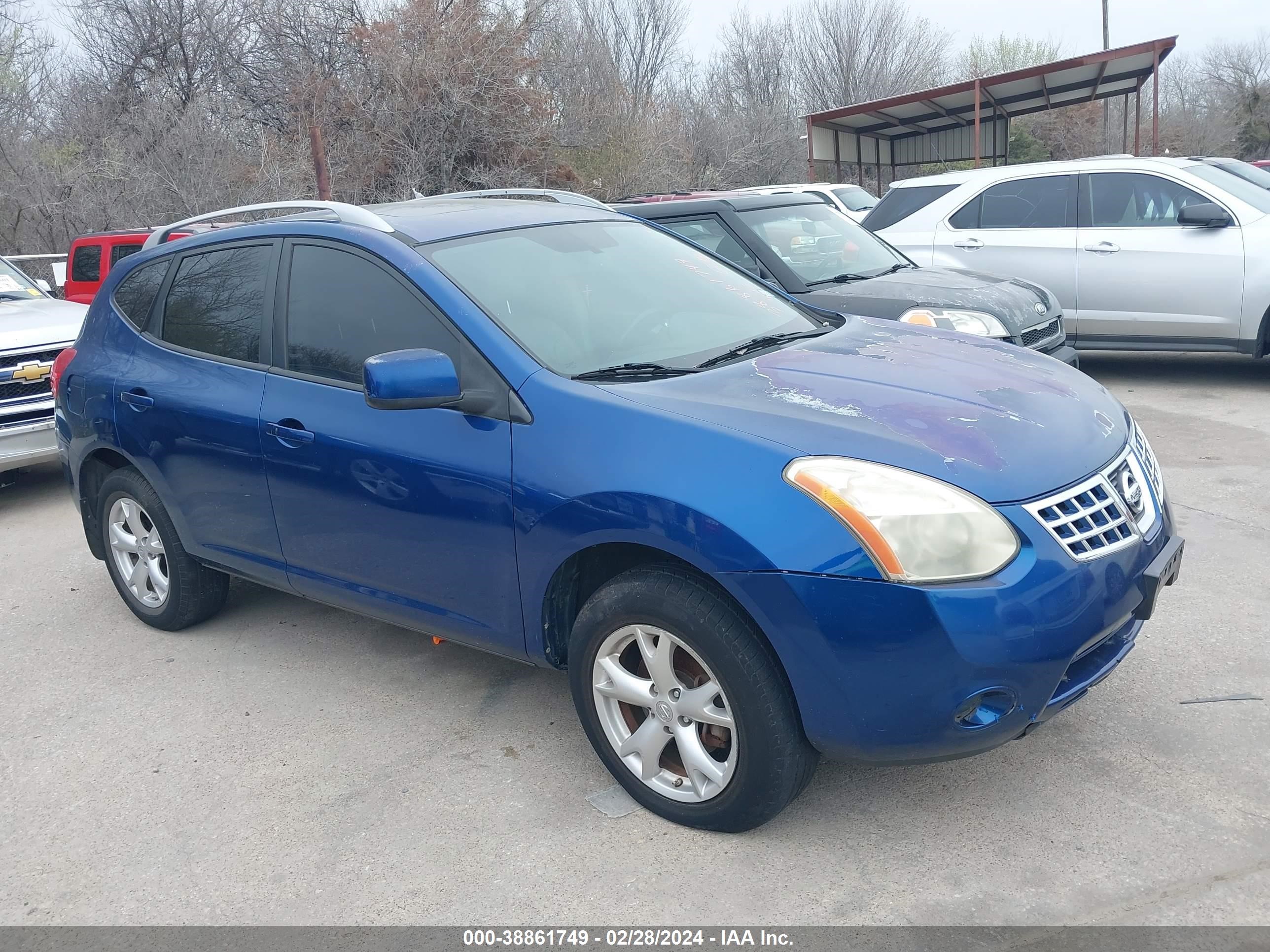 NISSAN ROGUE 2009 jn8as58vx9w175642