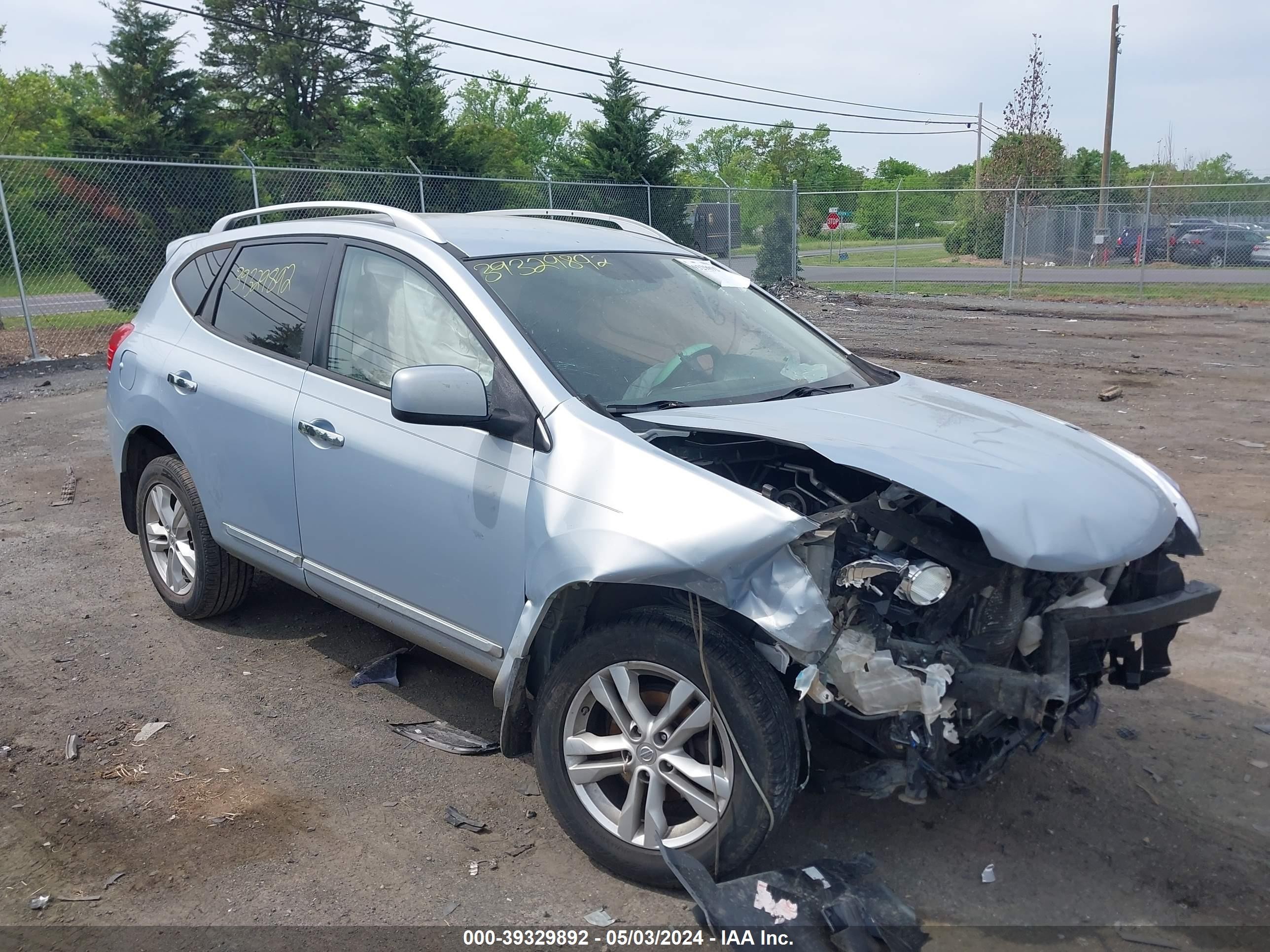 NISSAN ROGUE 2012 jn8as5mt2cw284883