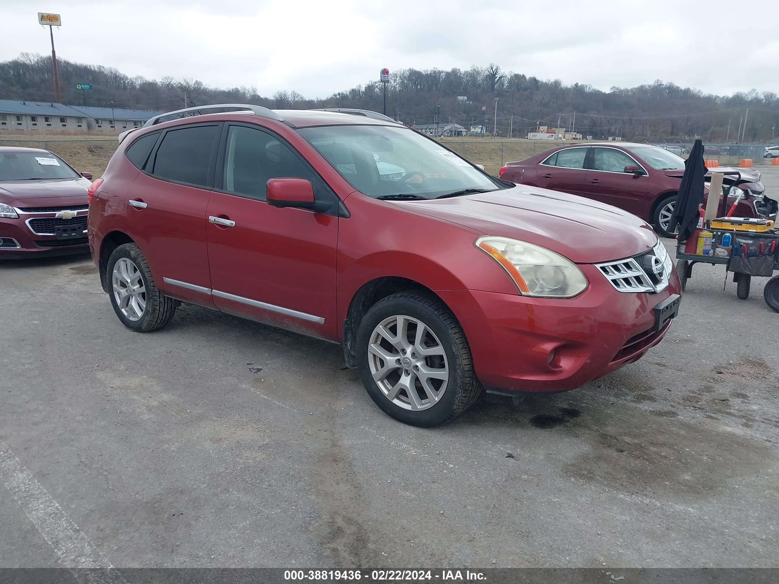 NISSAN ROGUE 2013 jn8as5mt5dw539768