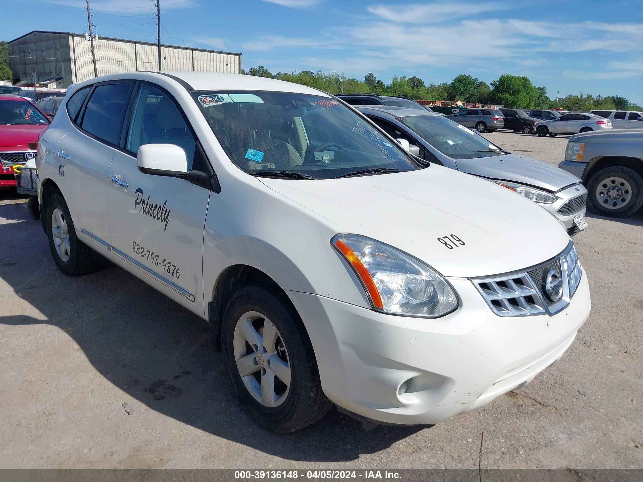 NISSAN ROGUE 2013 jn8as5mt8dw043282