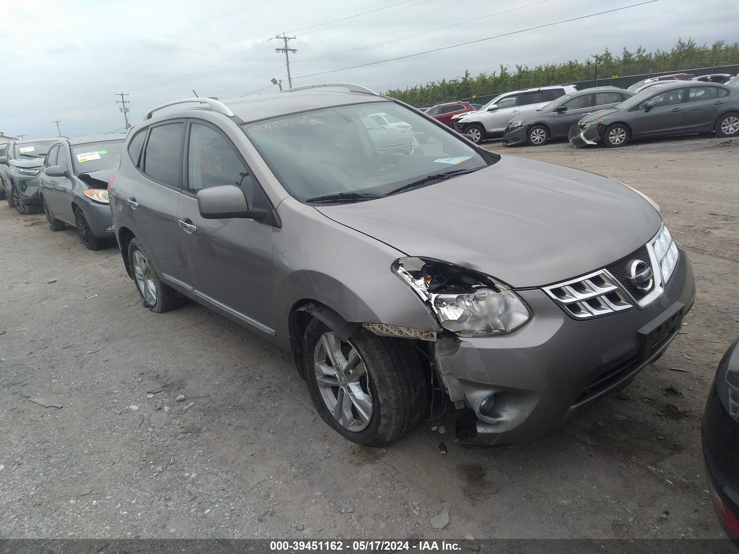 NISSAN ROGUE 2013 jn8as5mv0dw613132