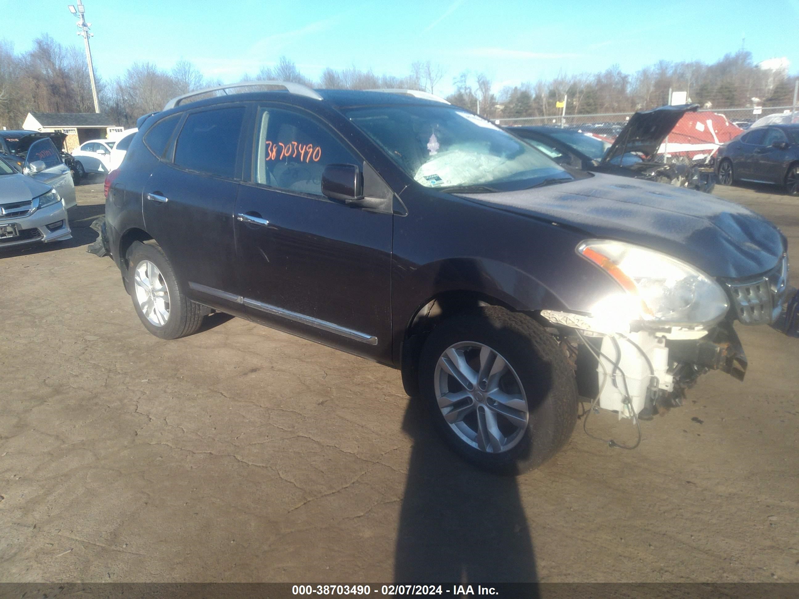 NISSAN ROGUE 2013 jn8as5mv0dw643635