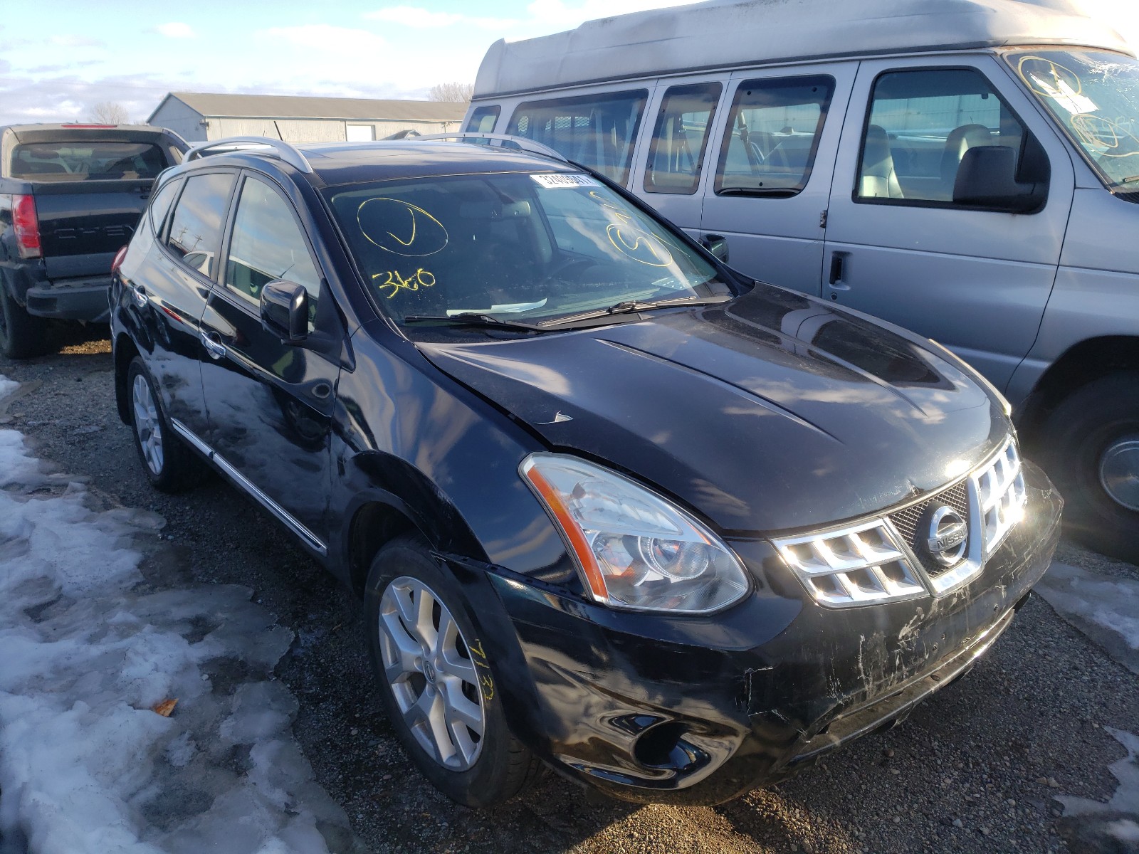 NISSAN ROGUE S 2013 jn8as5mv0dw658572