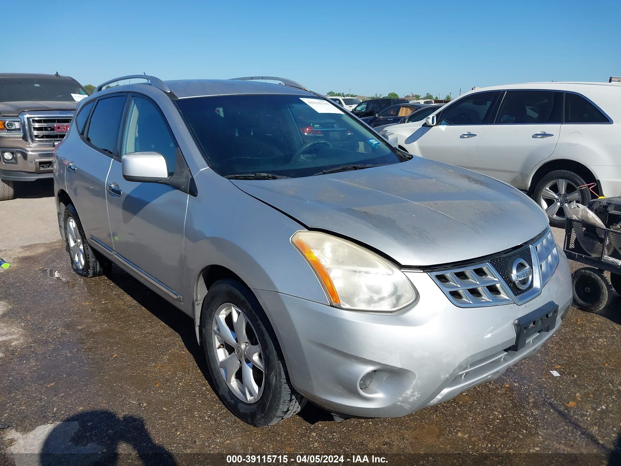 NISSAN ROGUE 2011 jn8as5mv1bw684496