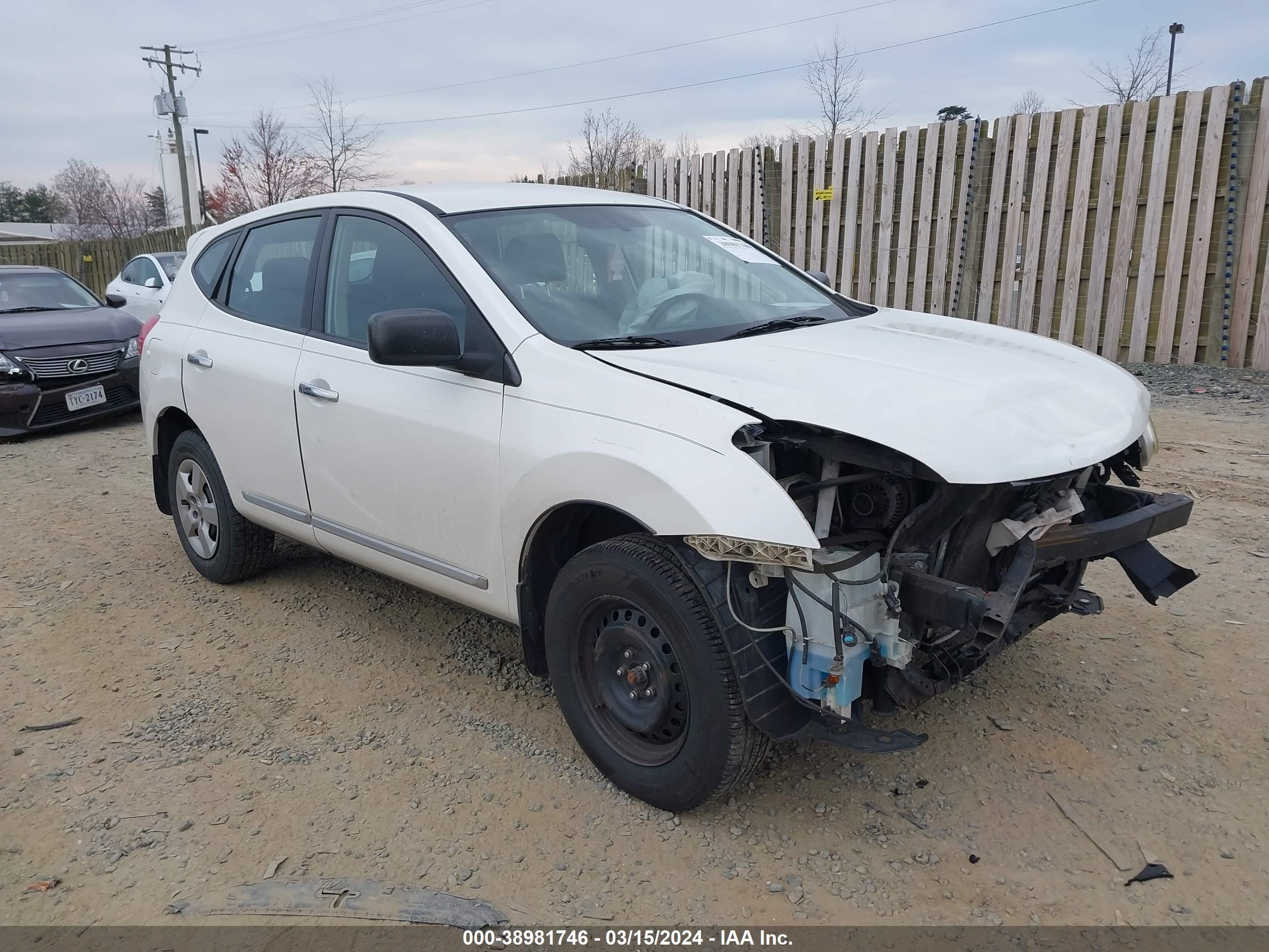 NISSAN ROGUE 2012 jn8as5mv1cw357551