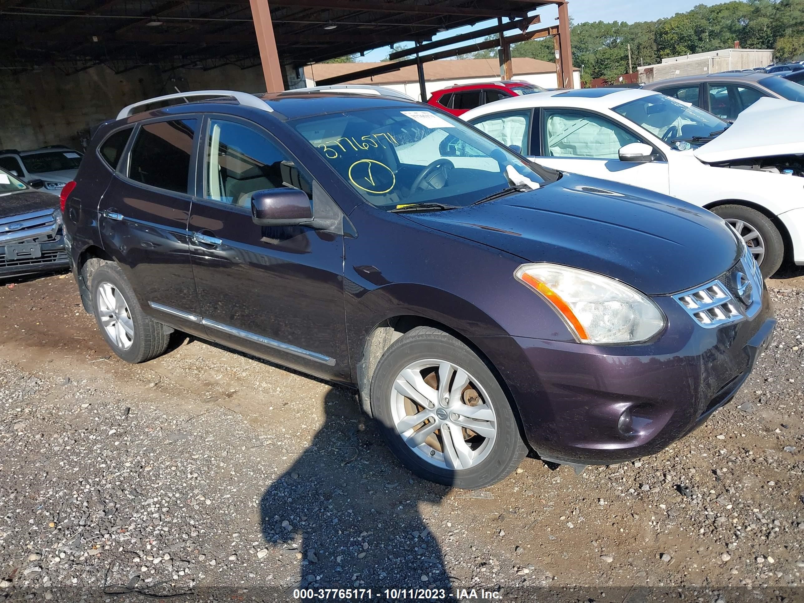 NISSAN ROGUE 2013 jn8as5mv2dw120035