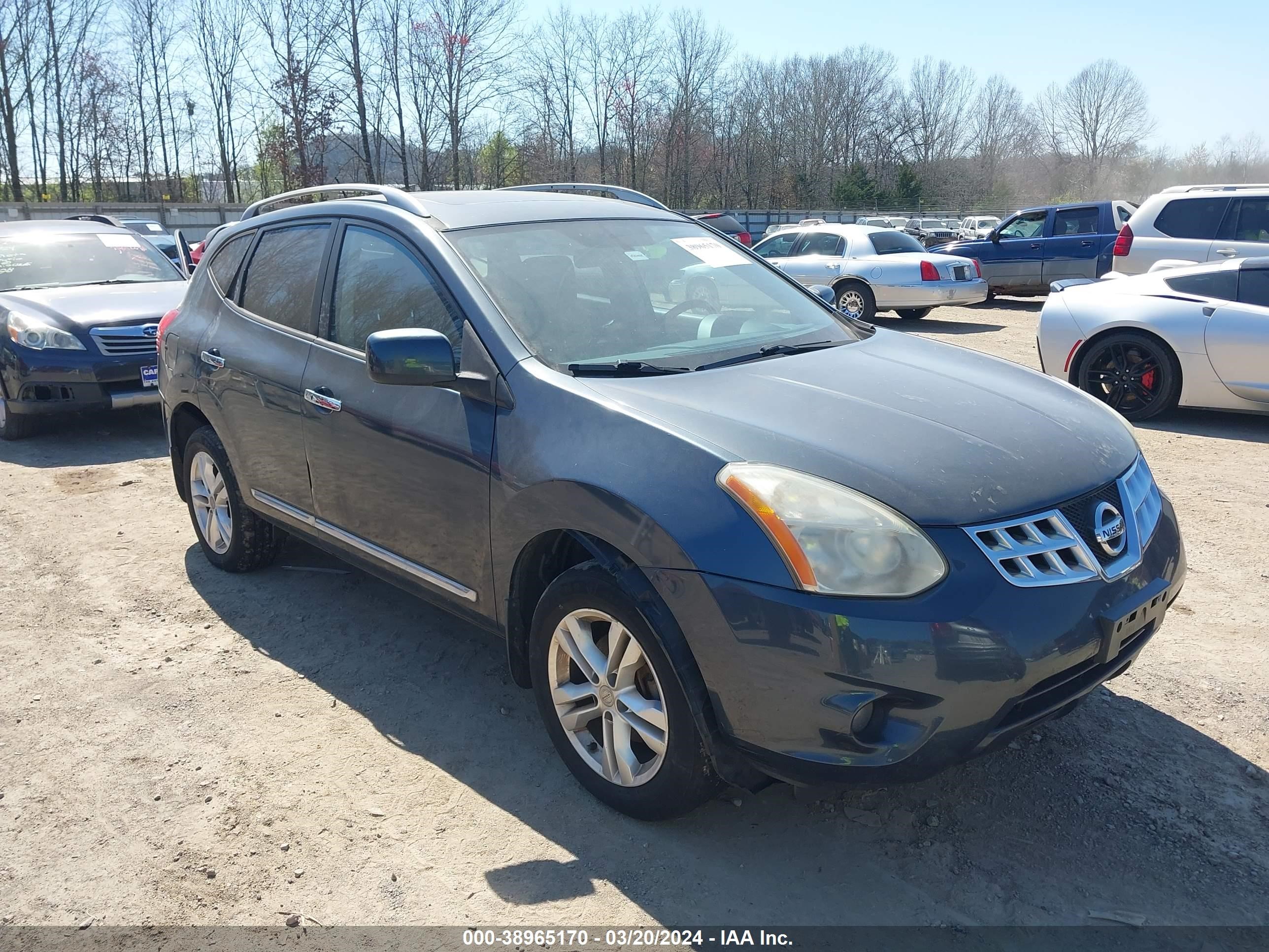 NISSAN ROGUE 2013 jn8as5mv4dw132025