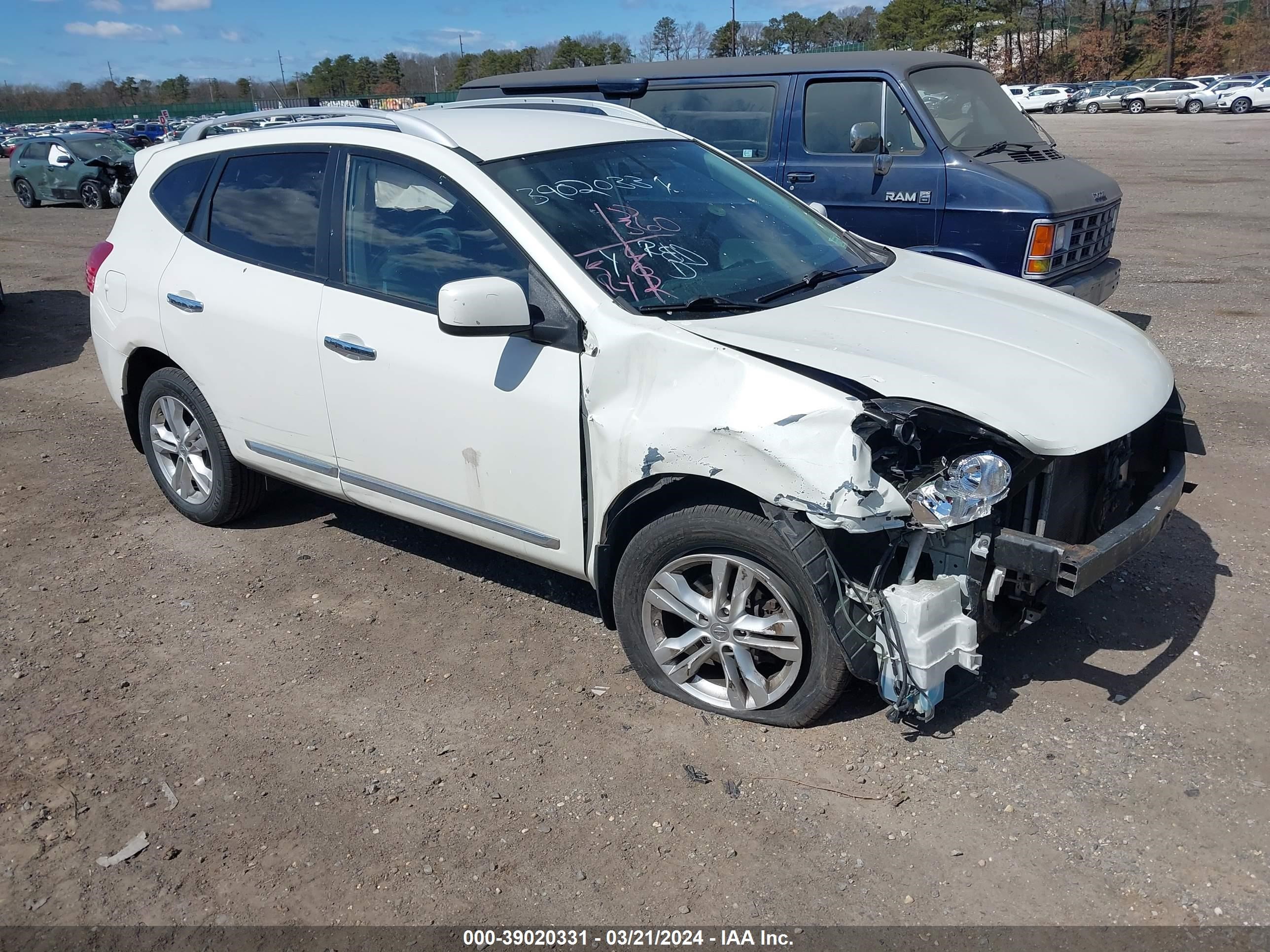 NISSAN ROGUE 2013 jn8as5mv4dw141260