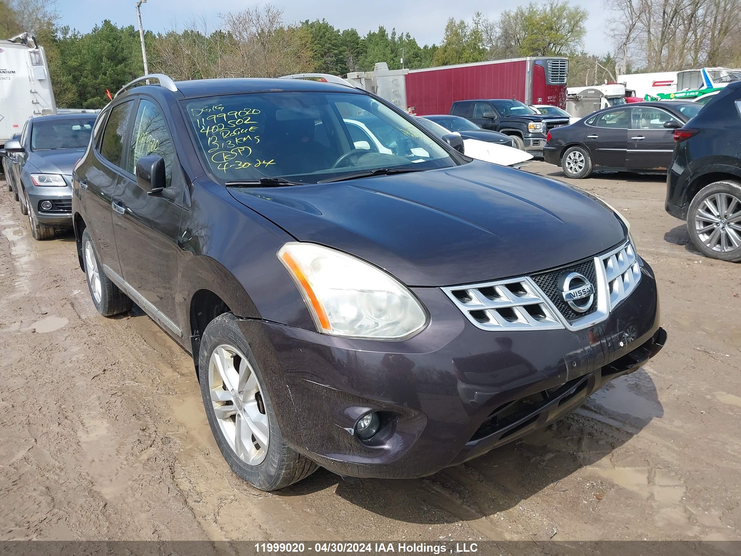 NISSAN ROGUE 2012 jn8as5mv6cw402502