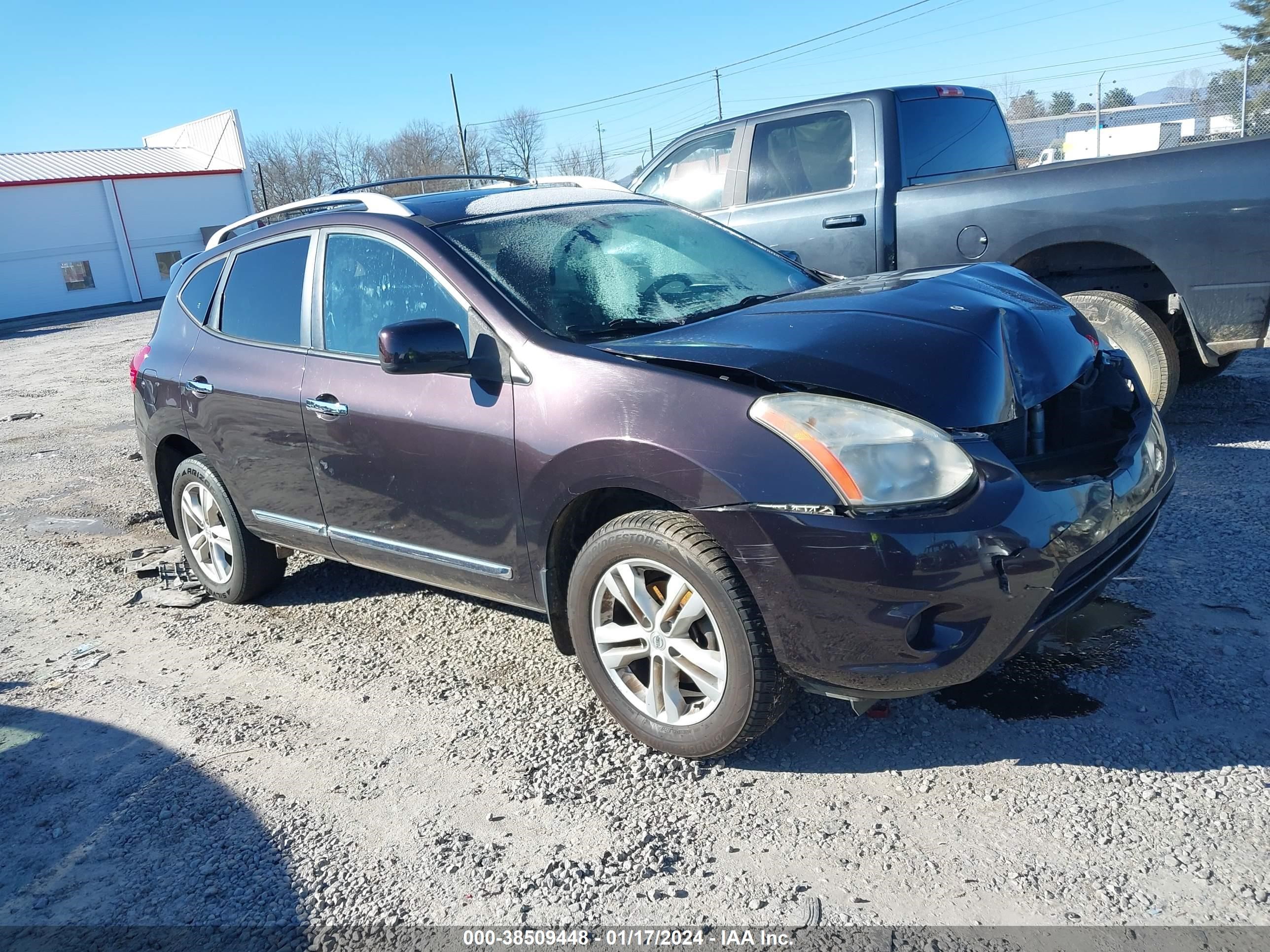 NISSAN ROGUE 2012 jn8as5mv6cw418134