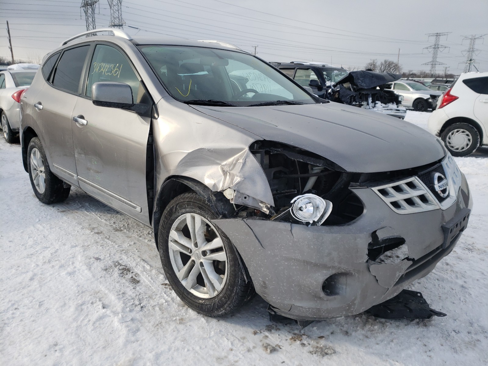 NISSAN ROGUE S 2012 jn8as5mv7cw700265