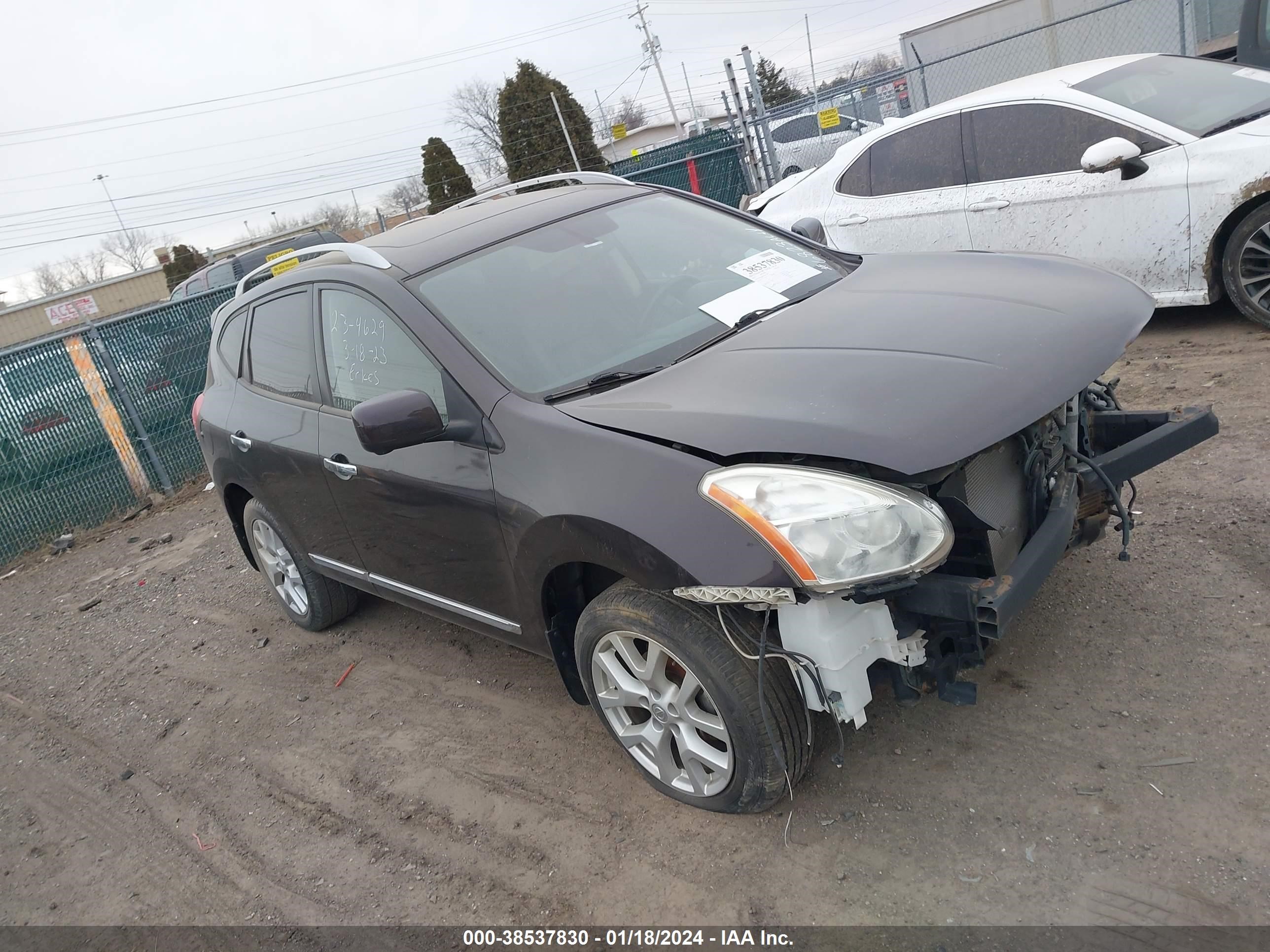 NISSAN ROGUE 2013 jn8as5mv7dw116823