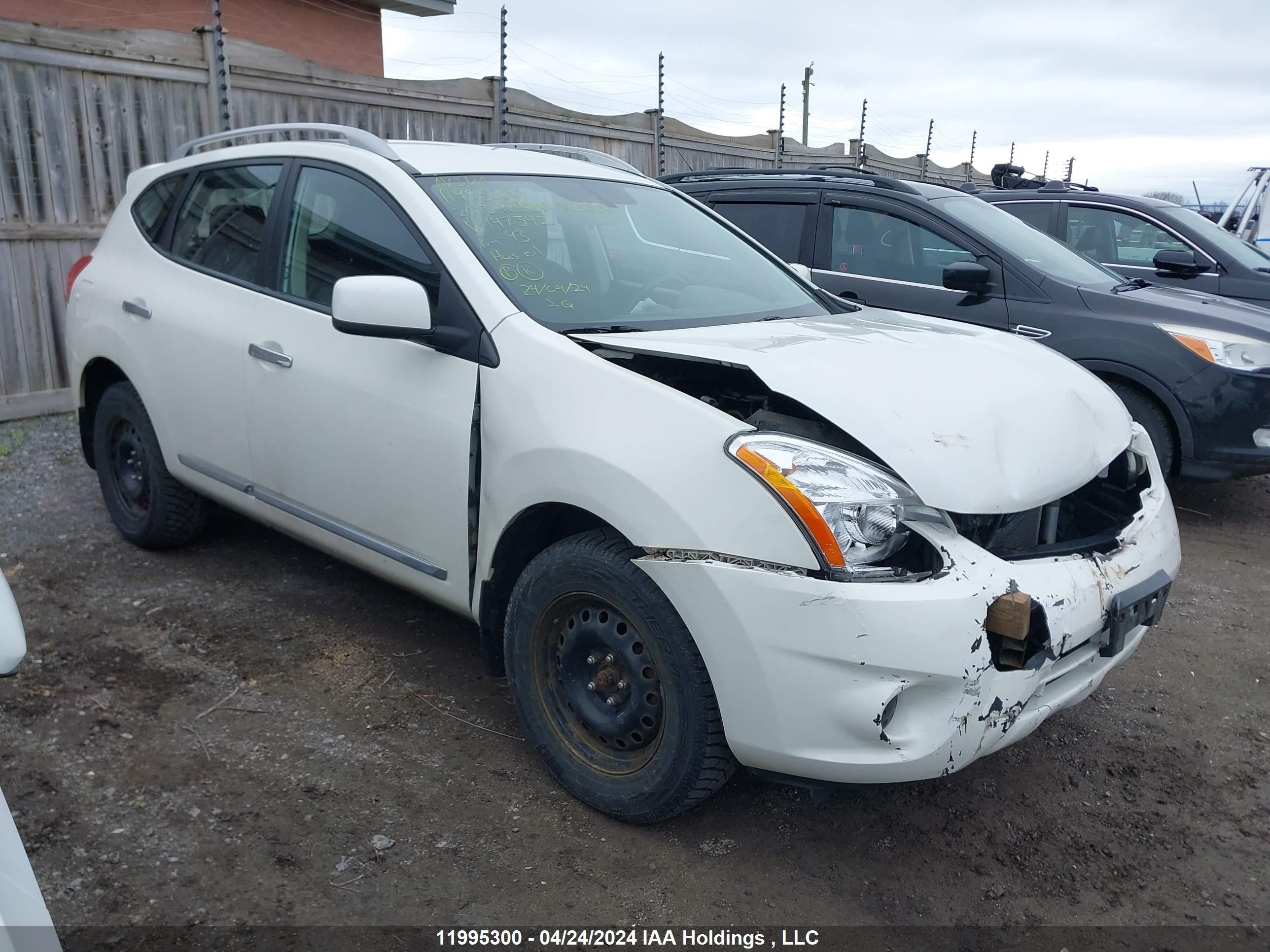 NISSAN ROGUE 2013 jn8as5mv7dw147392