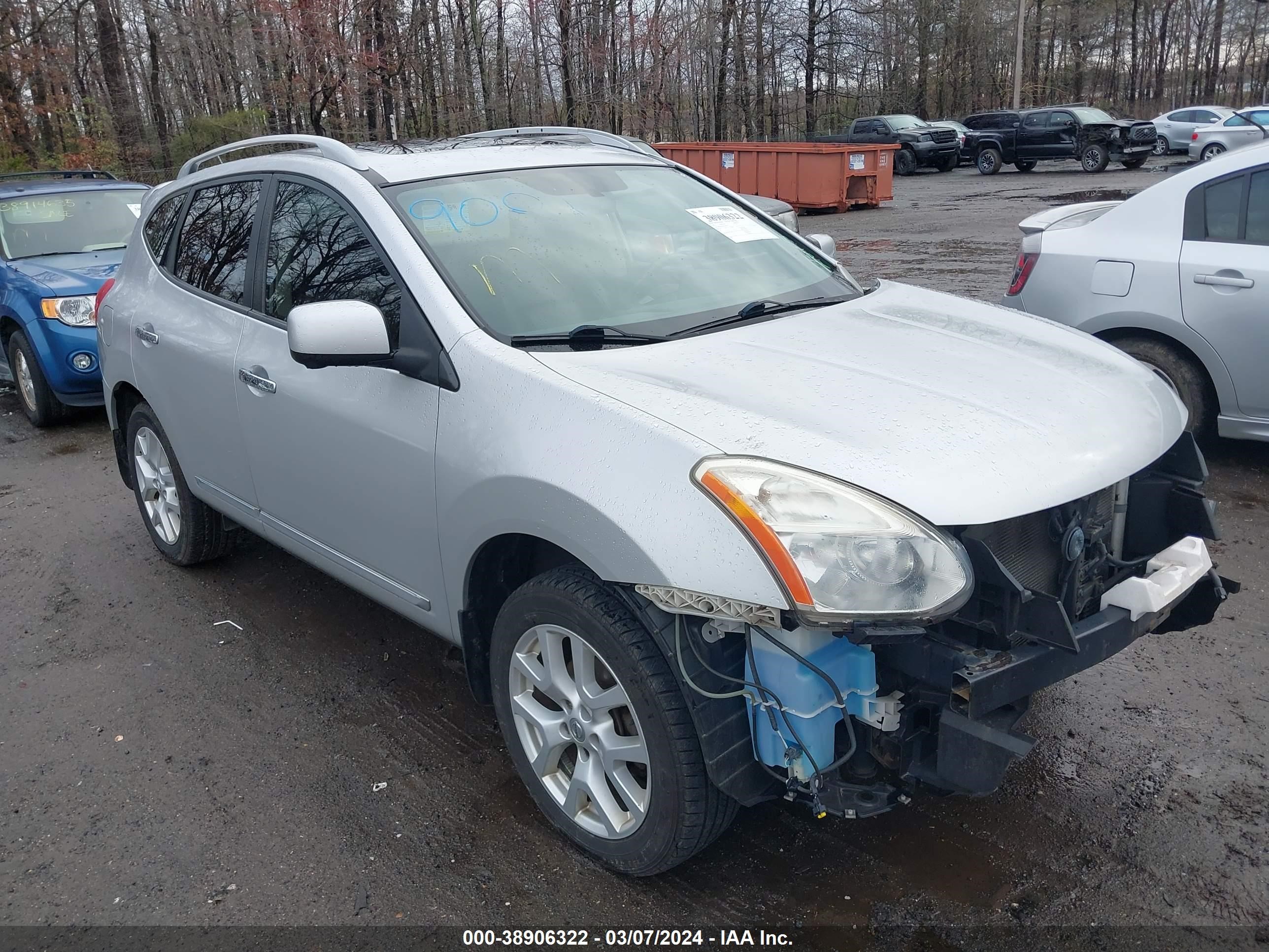 NISSAN ROGUE 2012 jn8as5mv8cw405773