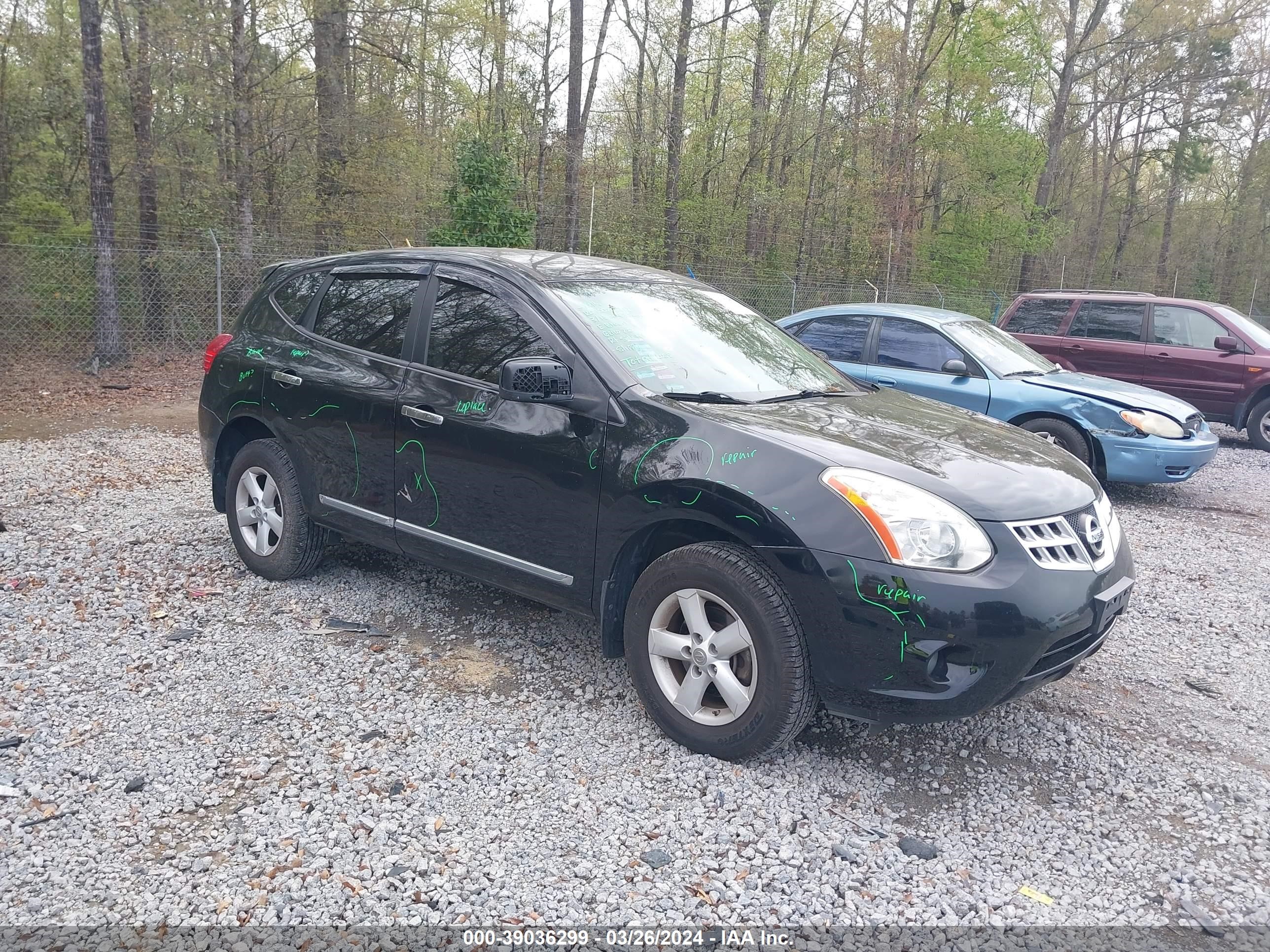 NISSAN ROGUE 2013 jn8as5mv8dw647528