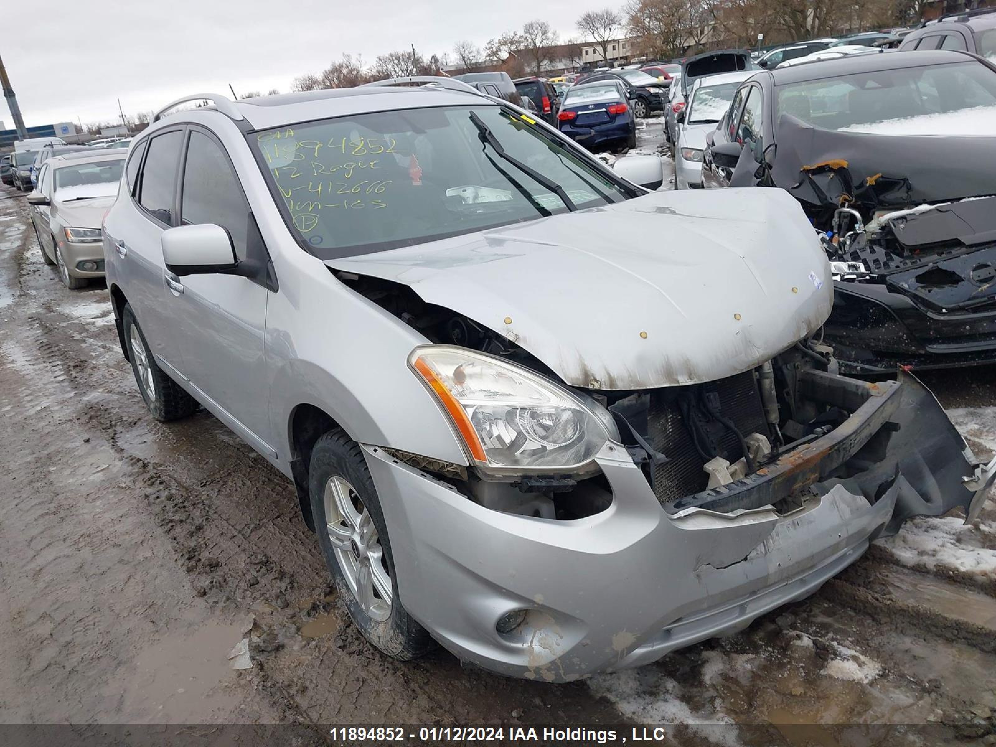 NISSAN ROGUE 2012 jn8as5mv9cw412666