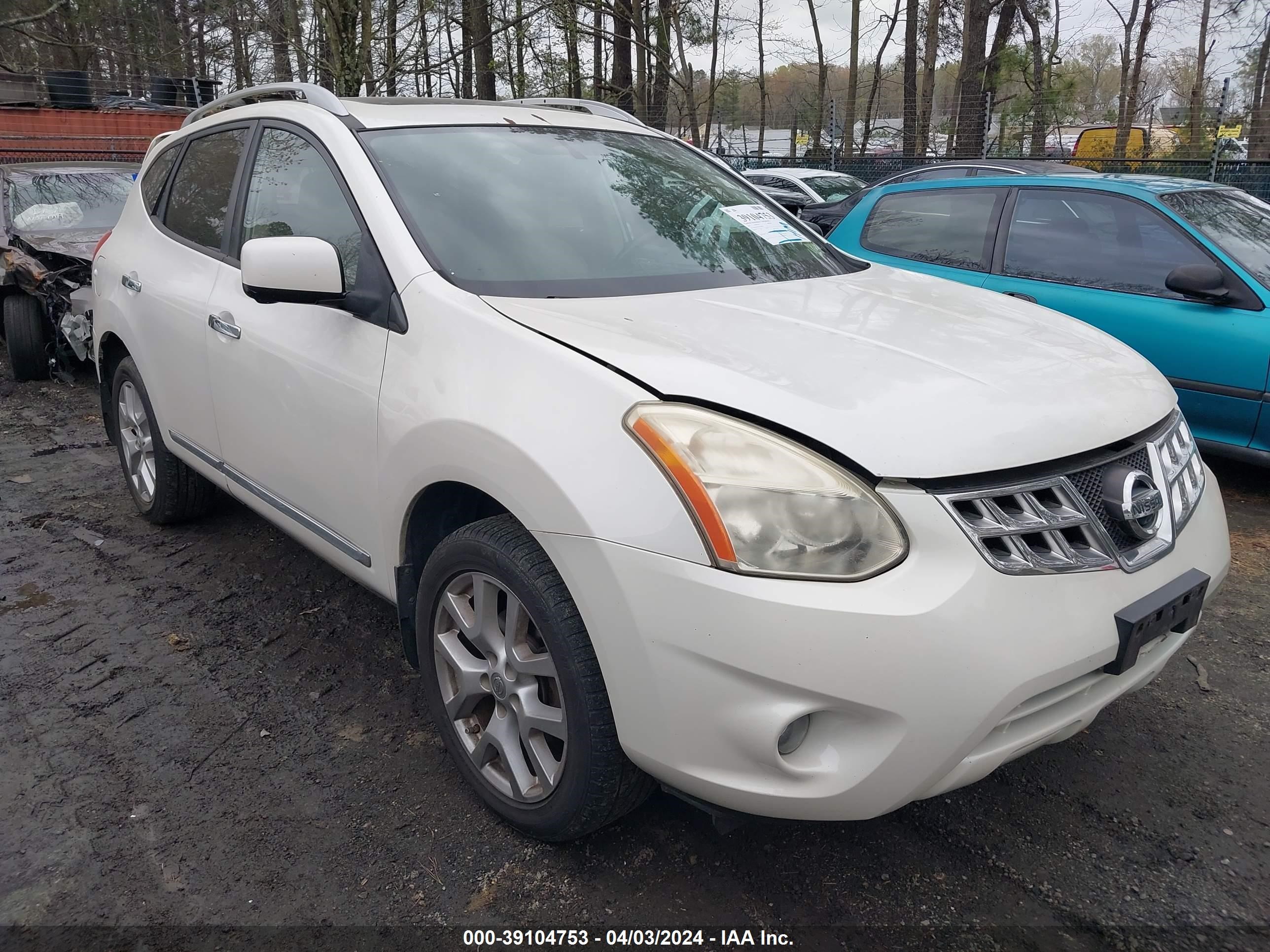 NISSAN ROGUE 2012 jn8as5mvxcw368760