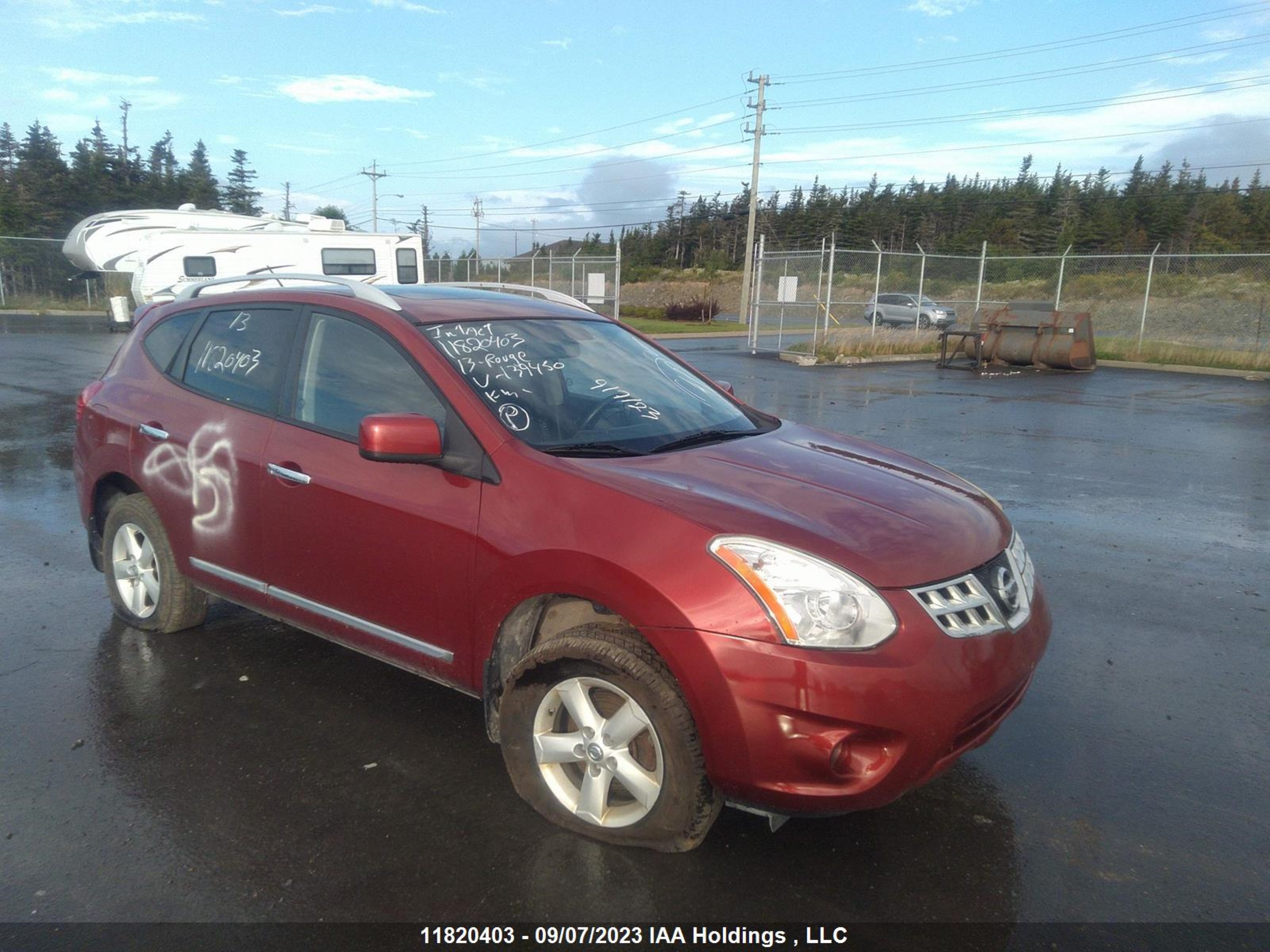 NISSAN ROGUE 2013 jn8as5mvxdw139450