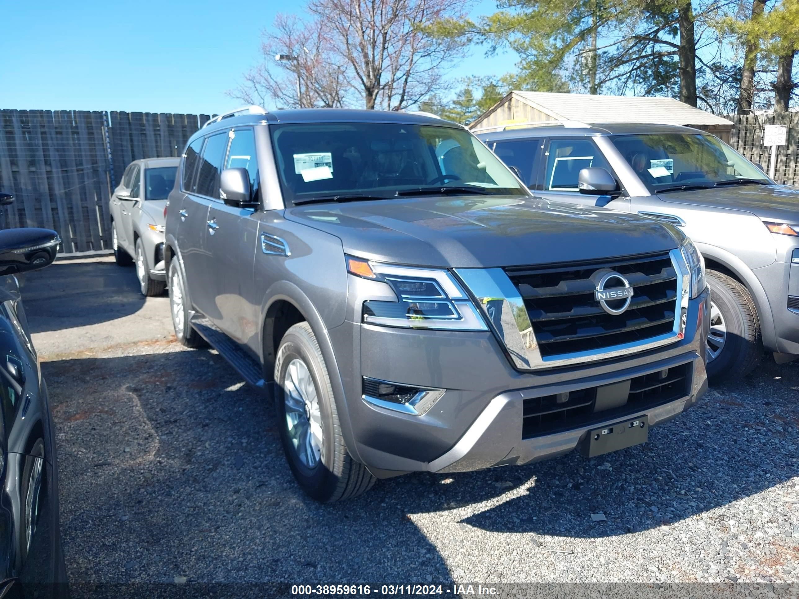 NISSAN ARMADA 2024 jn8ay2ad6r9707711