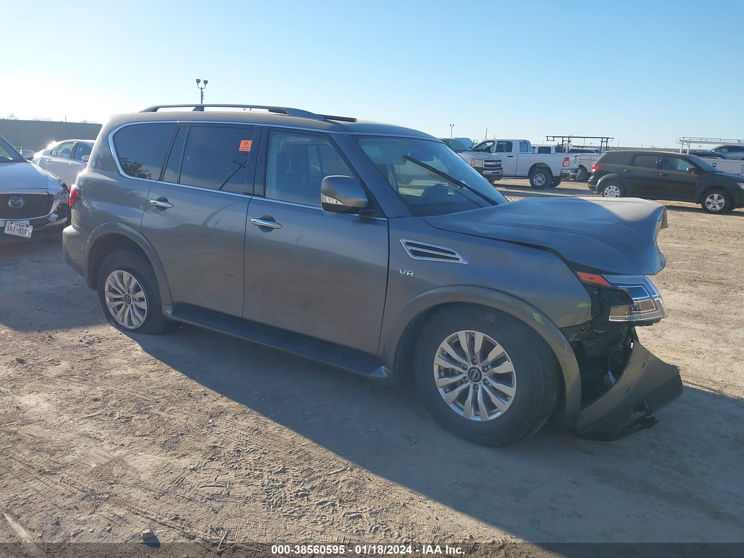 NISSAN ARMADA 2022 jn8ay2ad8n9677802