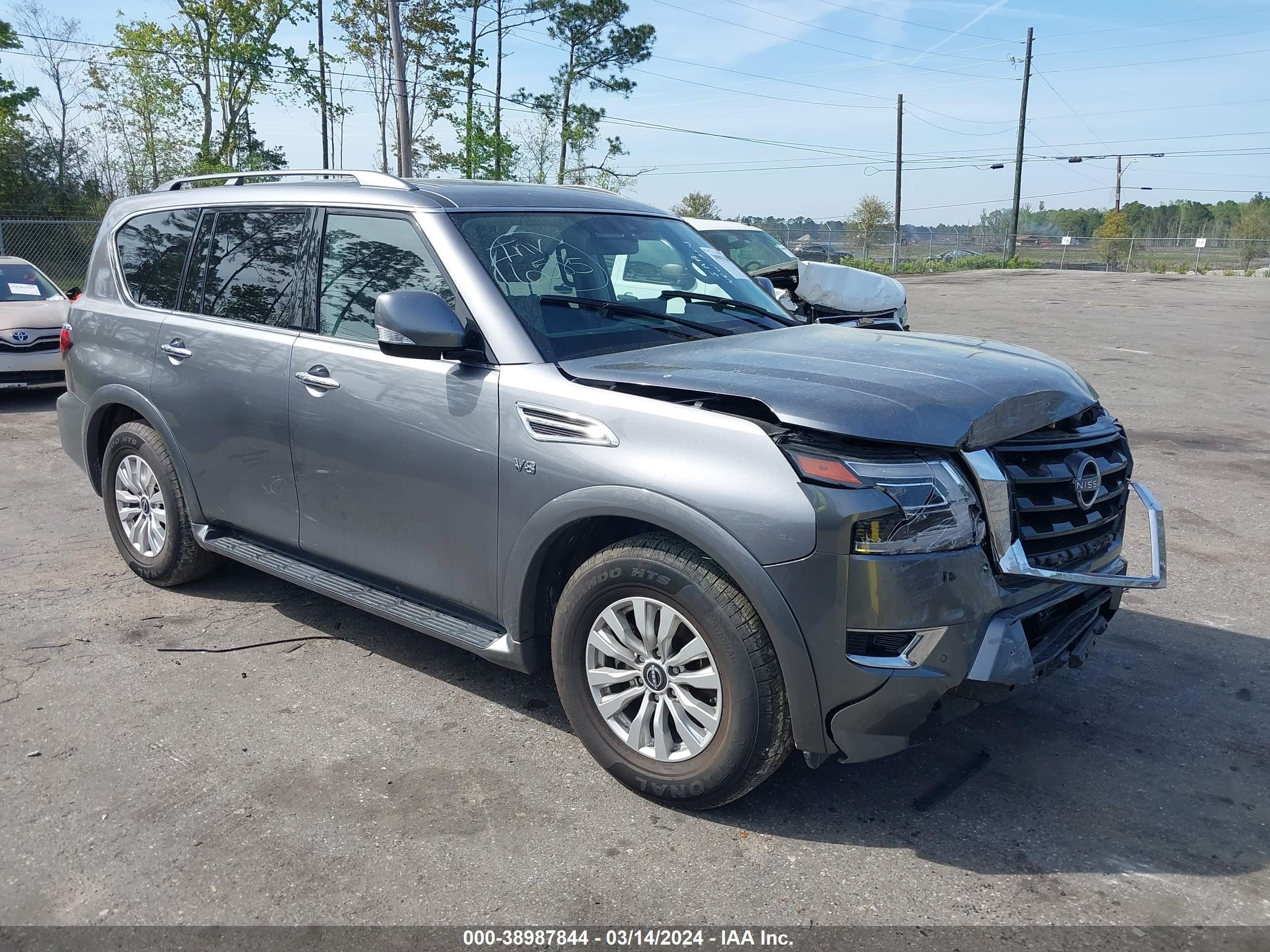 NISSAN ARMADA 2022 jn8ay2ad8n9678058