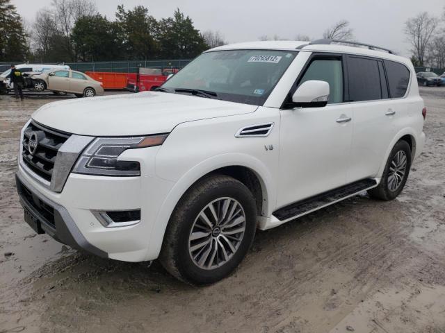 NISSAN ARMADA SV 2021 jn8ay2ad9m9660280