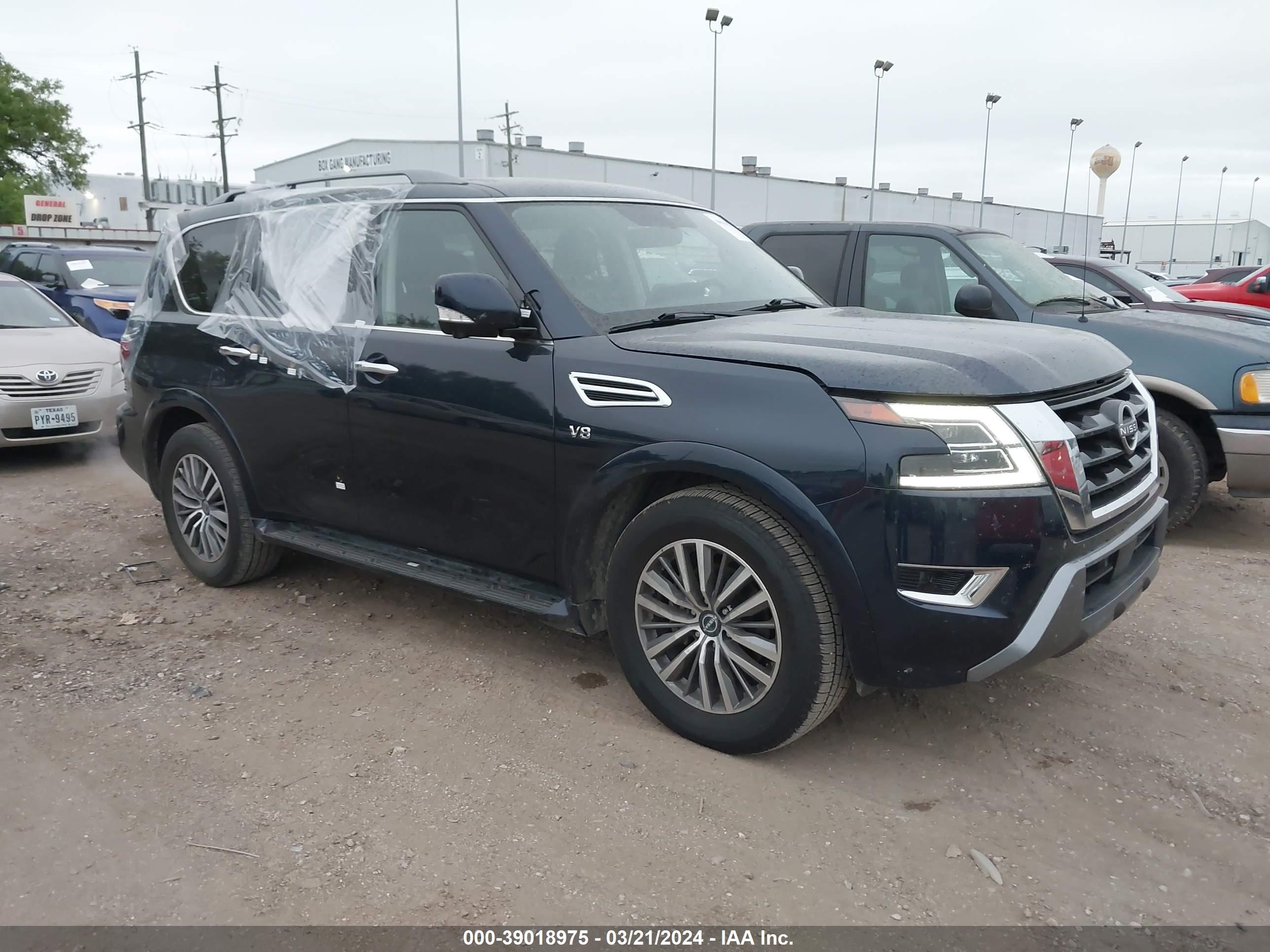 NISSAN ARMADA 2021 jn8ay2ba1m9372502